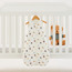 Juniors Waffle Texture Sleeping Bag with Zip Closure-baby-nursery-blanketsandswaddles-swaddlesandsleepingbags-image-1
