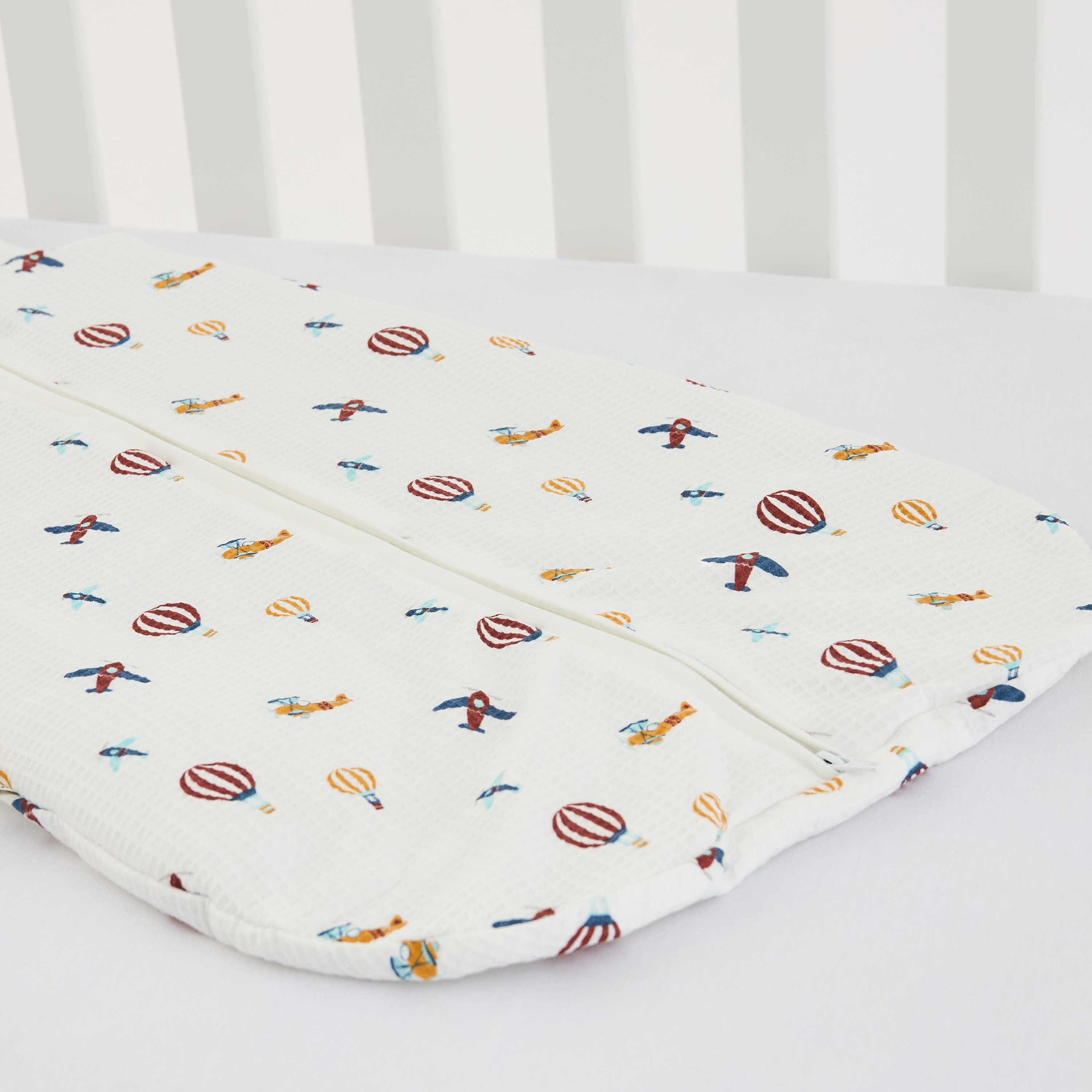 شنطة نوم بسحّاب إغلاق ووافل بارز الملمس من جونيورز-baby-nursery-blanketsandswaddles-swaddlesandsleepingbags-image-6