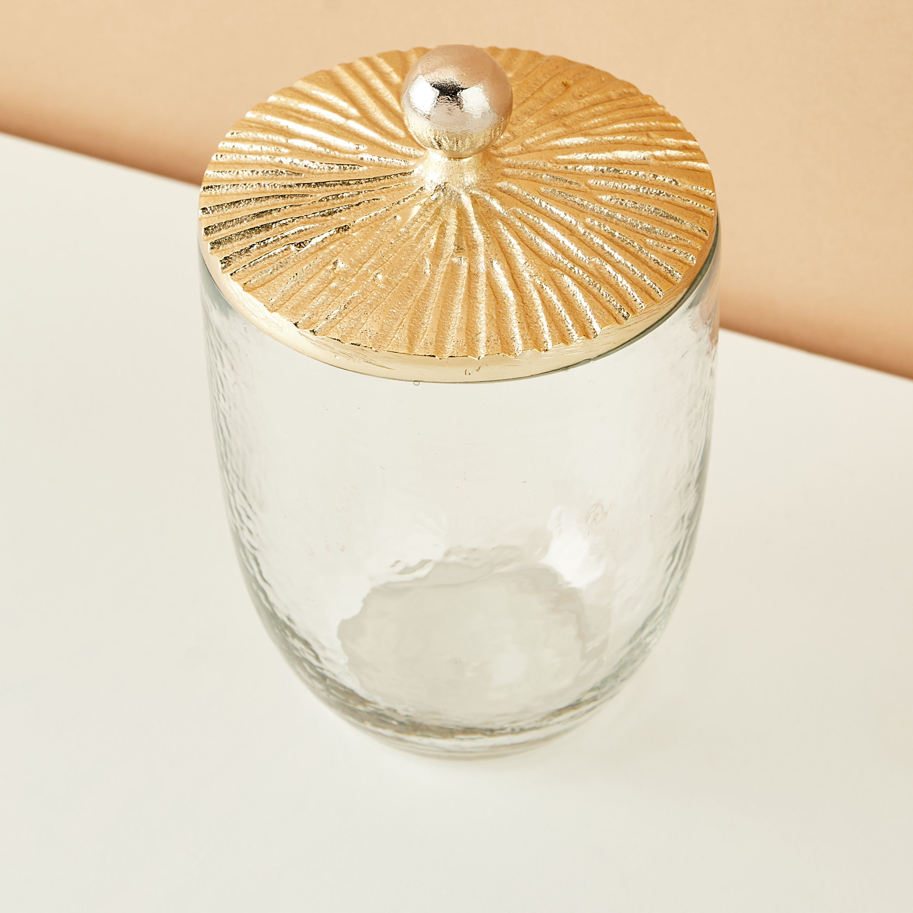 Hammered Cotton Jar-household-bathandlaundry-bathaccessories-tissueboxesandcottonjars-image-3