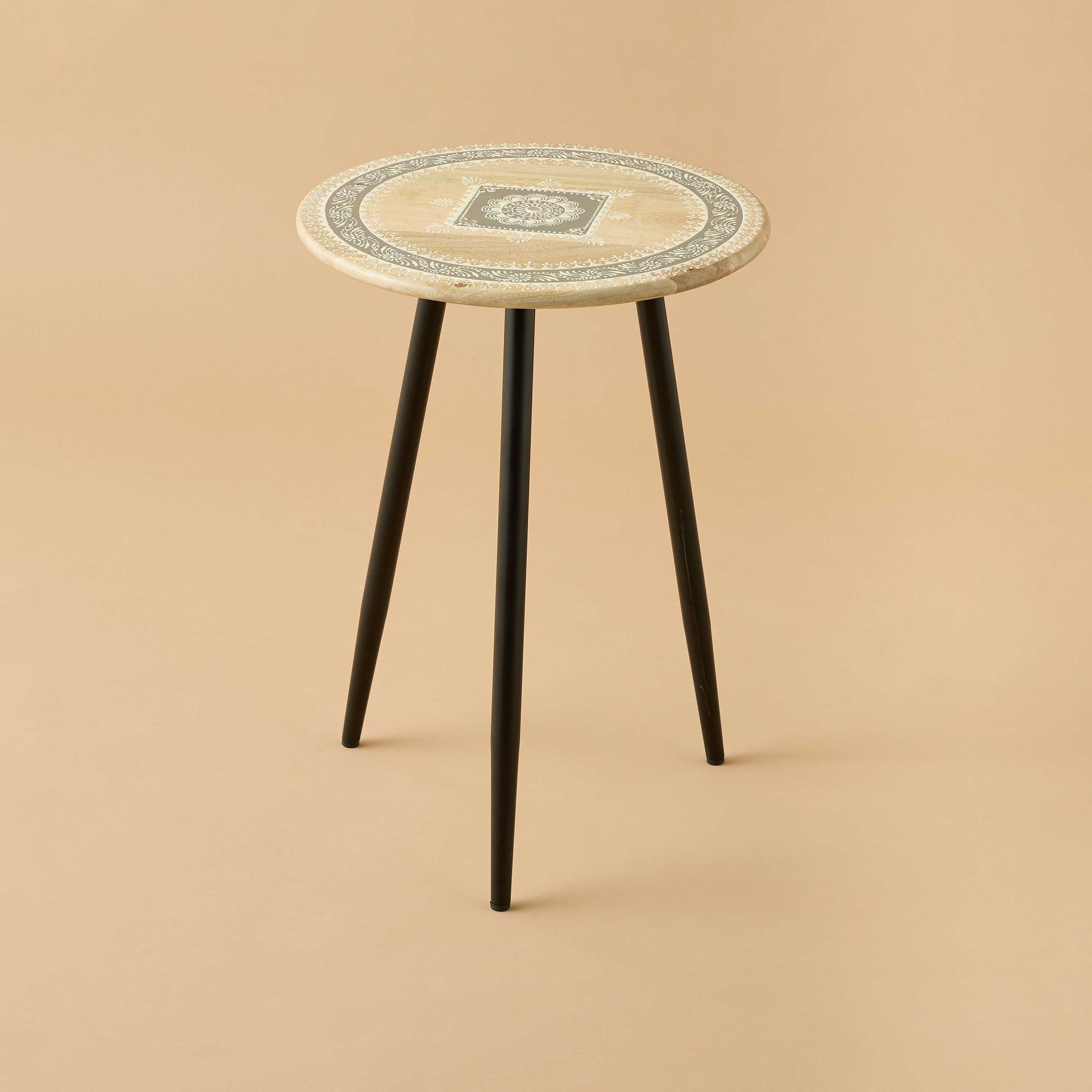 طاولة جانبية خشب بطبعات - 16x22 سم-furniture-livingroom-sideandendtables-image-2