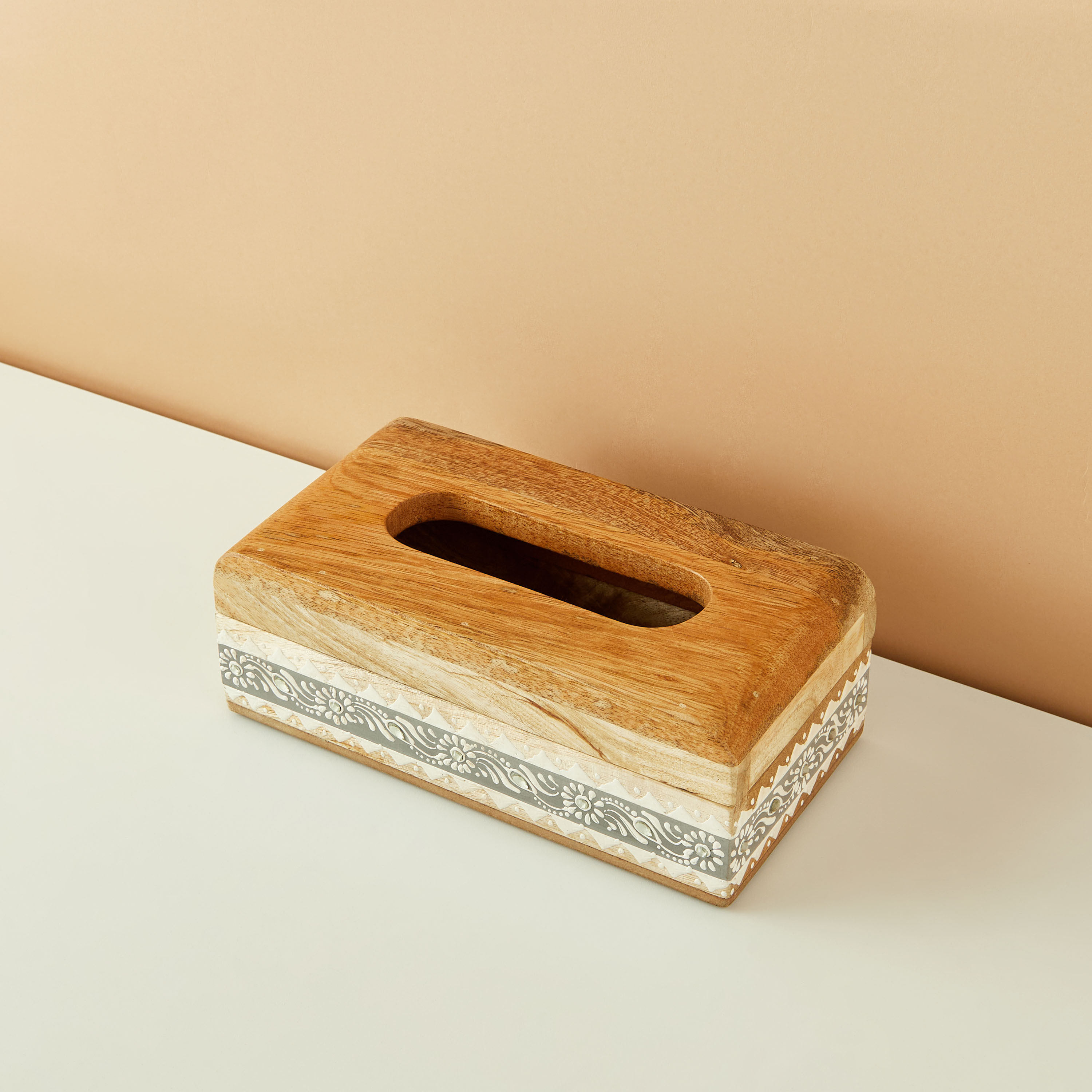 Embellished Wooden Tissue Box-household-decor-boxesandtrays-image-3