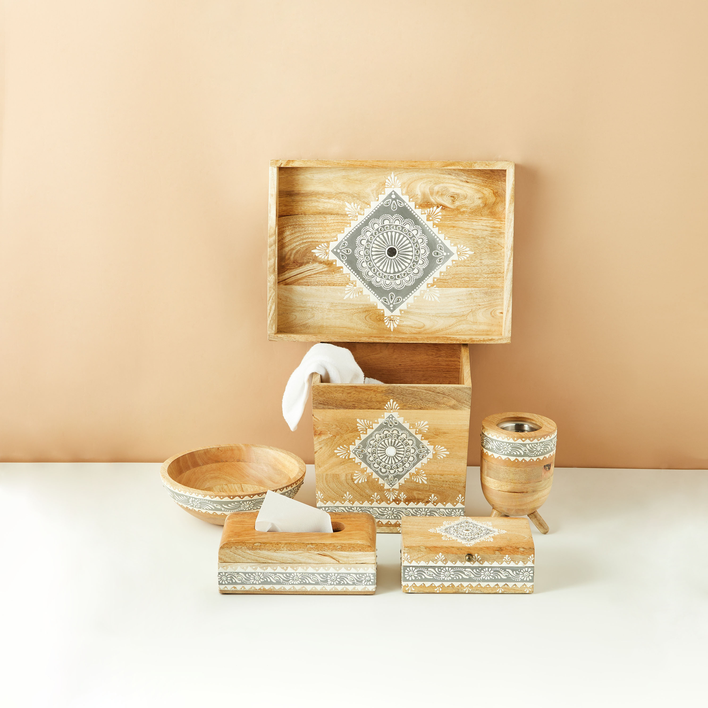 Embellished Wooden Tissue Box-household-decor-boxesandtrays-image-7