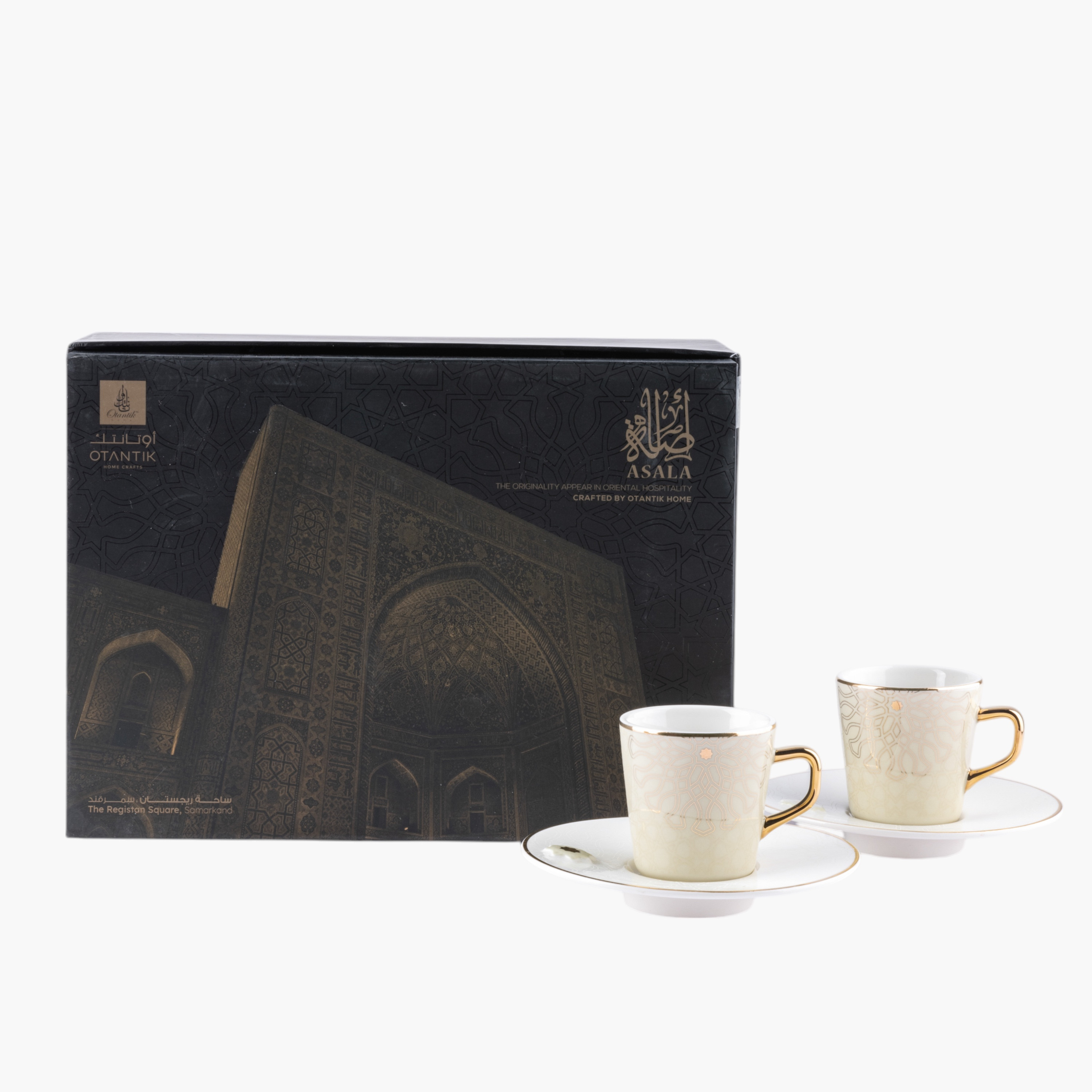 طقم فناجين قهوة وصحون 12 قطعة أصالة من أوتانتيك-household-dining-teaandcoffee-teaandcoffeesets-image-5