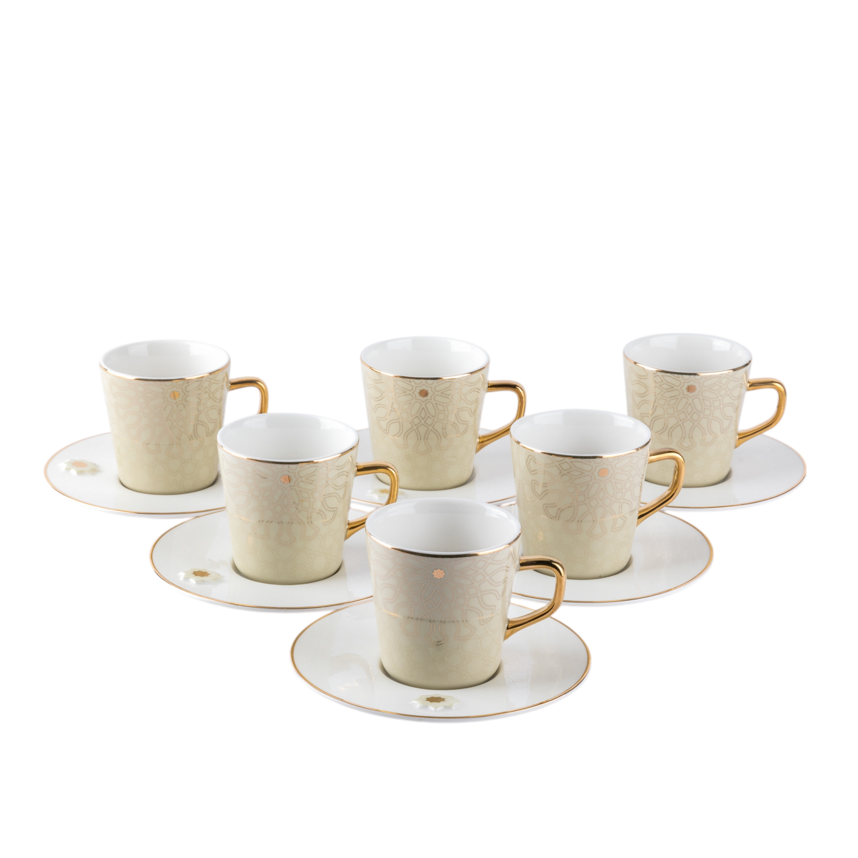 Otantik Asalah 12-Piece Coffee Cup and Saucer Set-household-dining-teaandcoffee-teaandcoffeesets-image-5