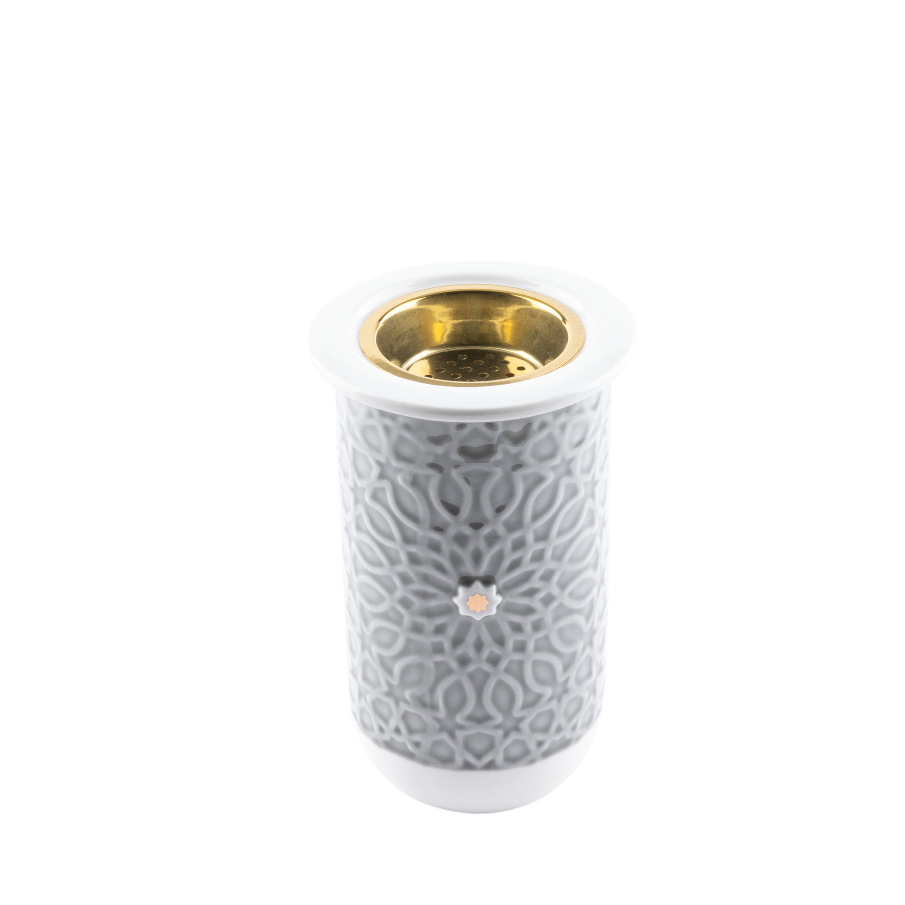 Otantik Asalah Porcelain Decorative Incense Burner - 21x12x11 cms-household-homefragrance-burners-image-3