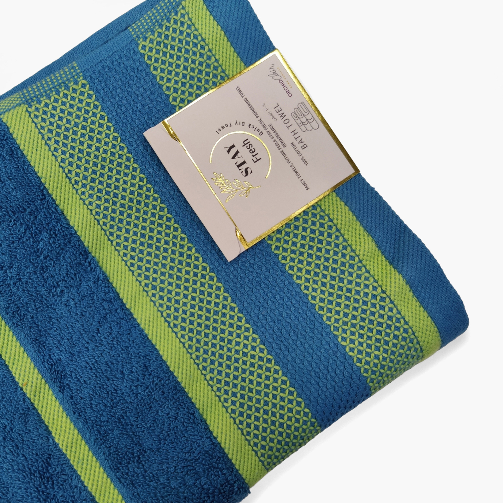 Orchid Clair Textured 500 GSM Bath Towel - 70x140 cms-household-bathandlaundry-bathlinen-towels-image-2