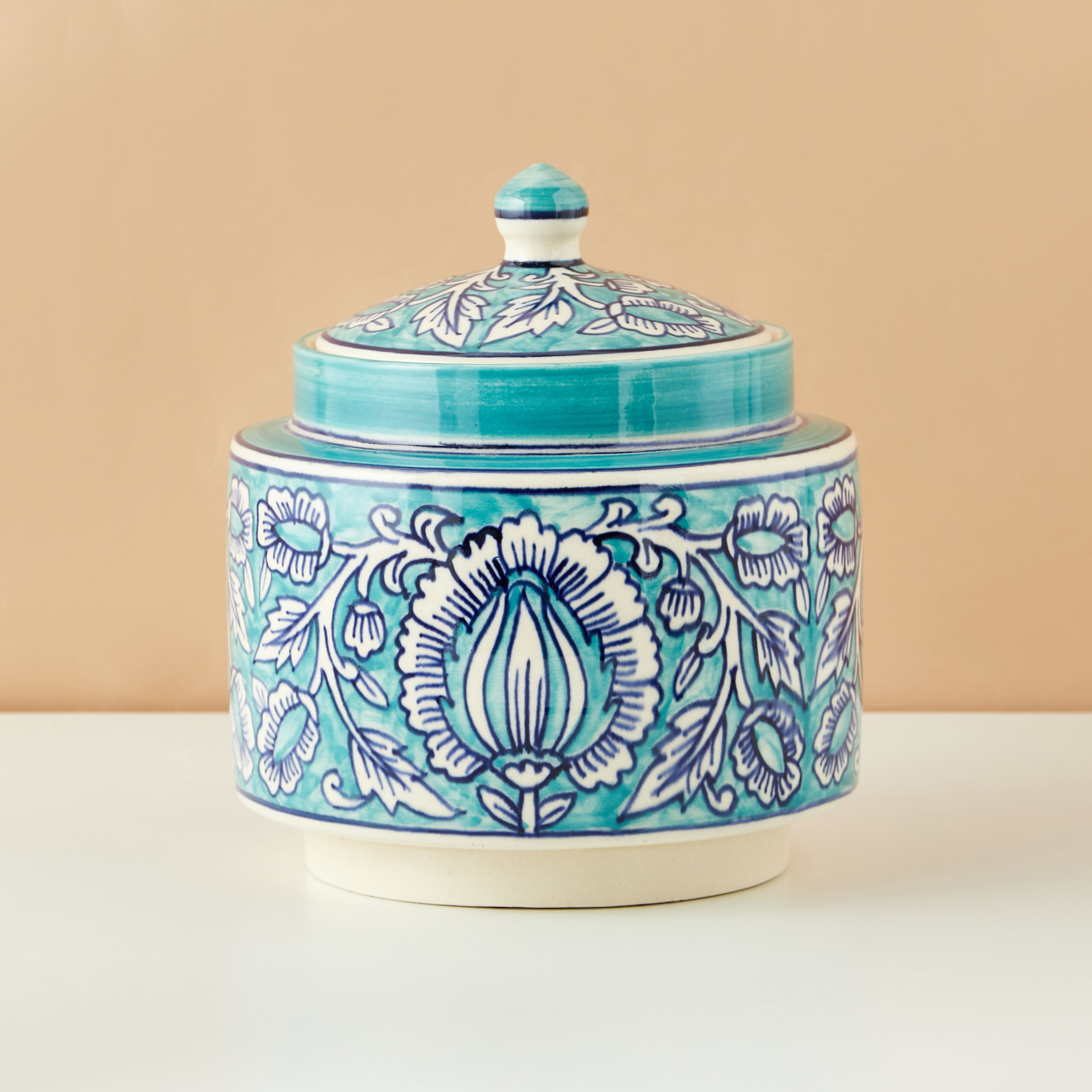 Decorative Ceramic Jar-household-decor-decorativeobjectsandsculptures-image-2