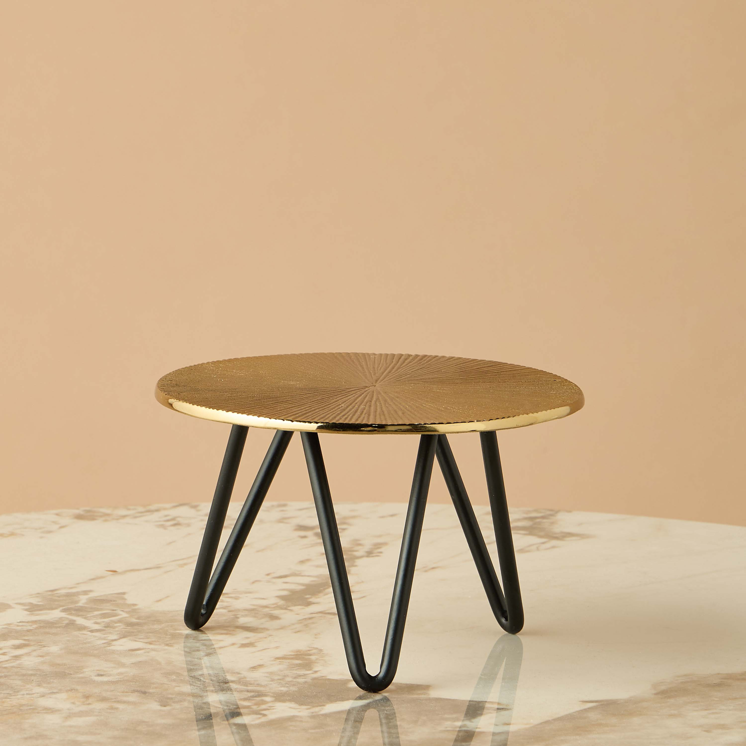Metal Top Plant Stand - 20x13 cms-household-gardenandoutdoor-trellisandstands-plantstands-image-1