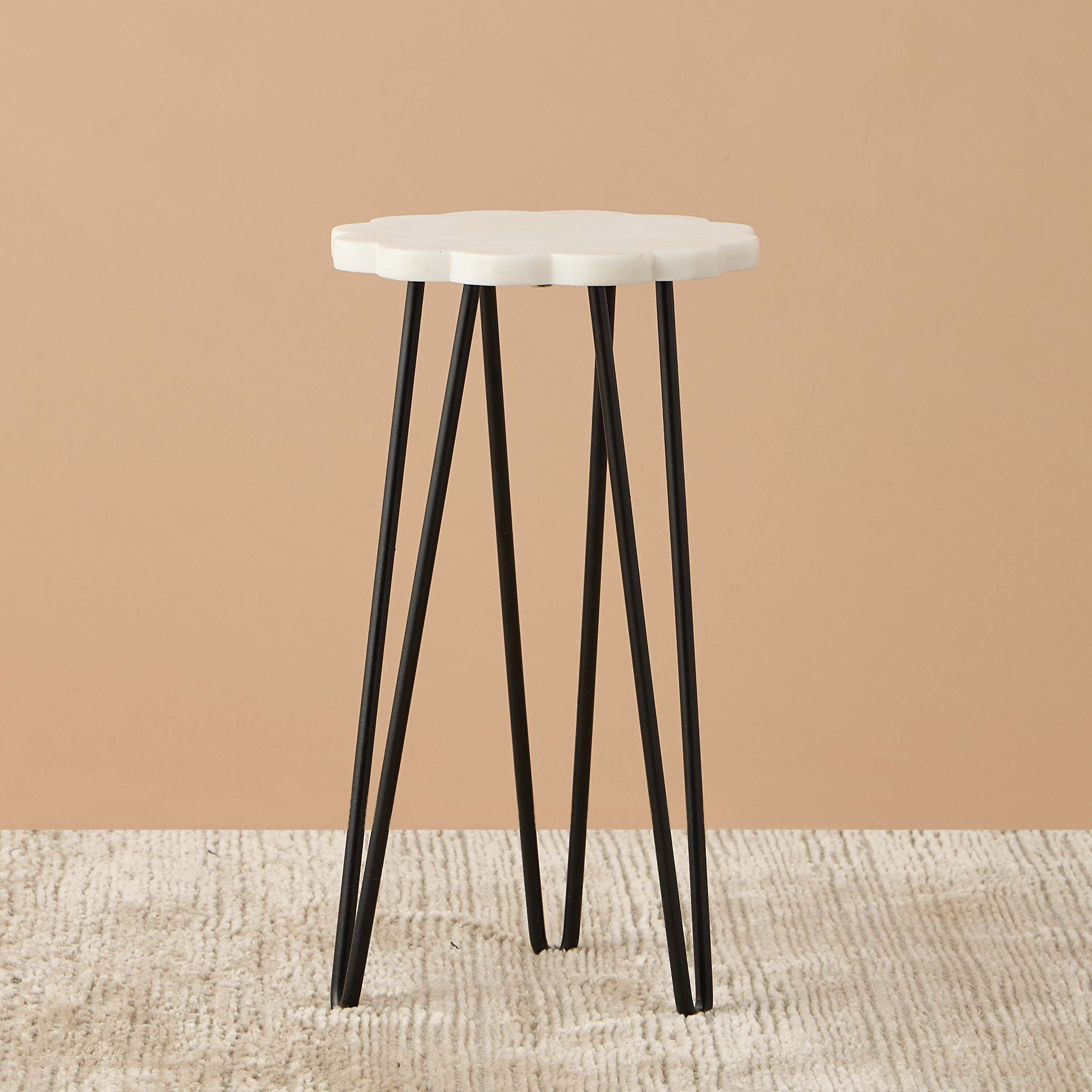 Marble Top Planter Stand - 20x38 cms-household-gardenandoutdoor-trellisandstands-plantstands-image-1