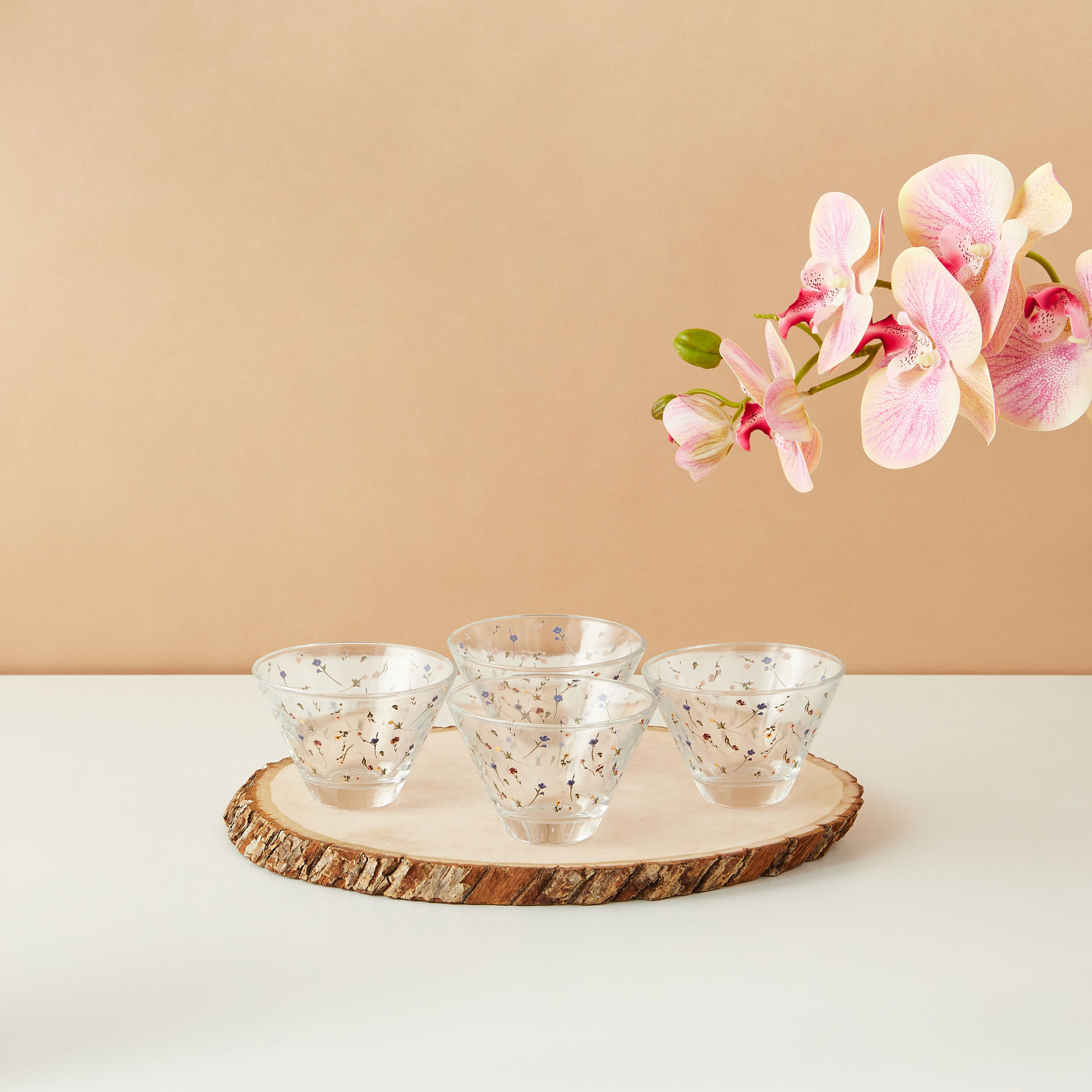 Flora 4-Piece Glass Bowl Set-household-dining-dinnerware-bowls-image-1