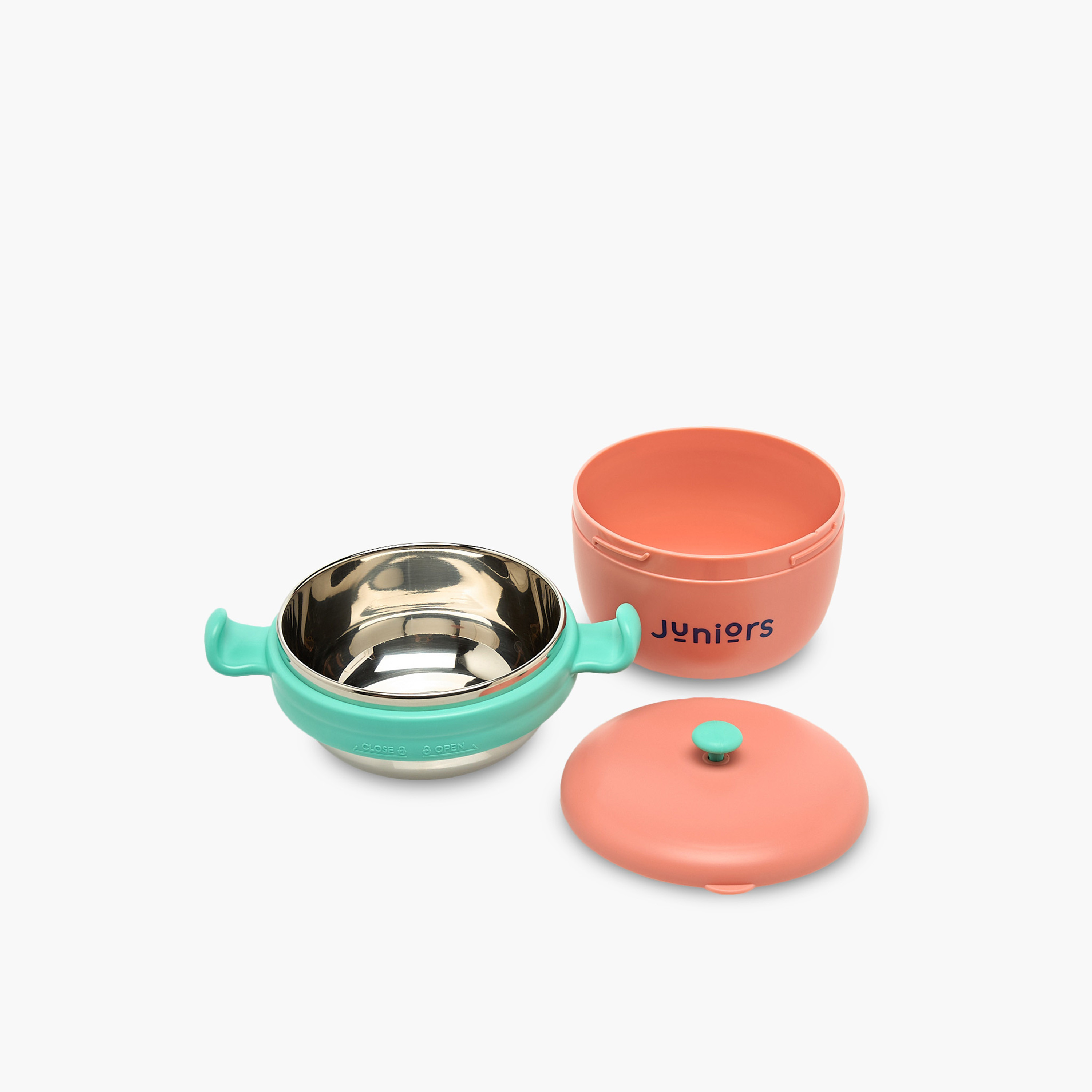 طقم أدوات طعام مع وعاء بطبقة لتعبئة الماء من جونيورز-baby-feeding-mealtimeessentials-image-6