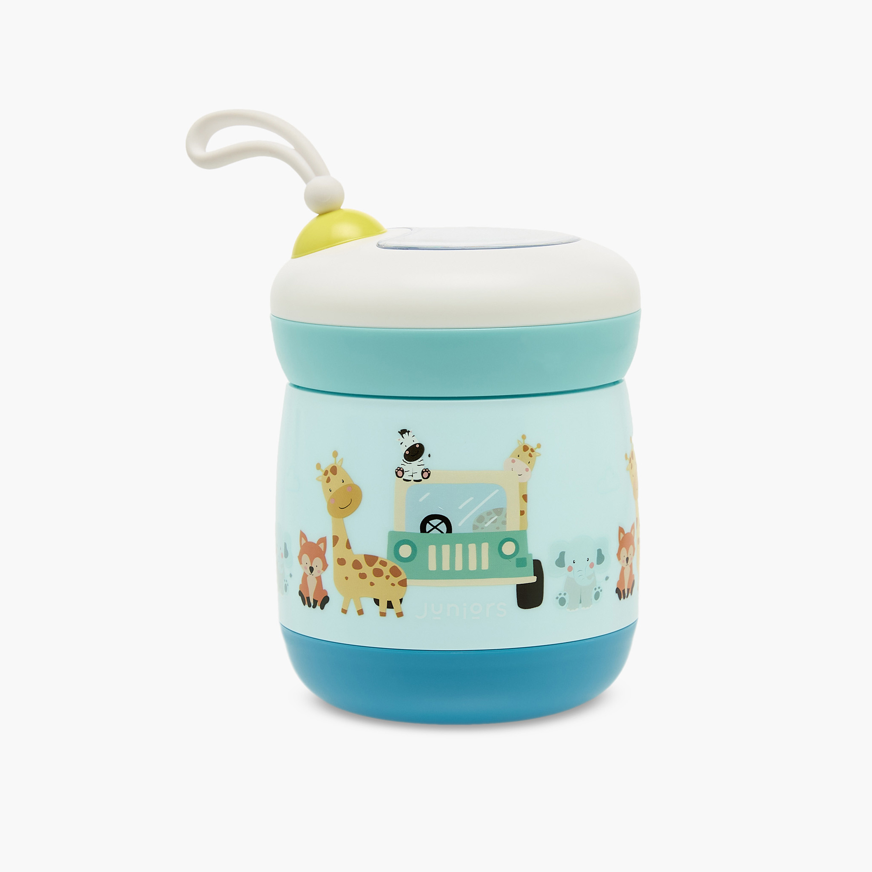 Juniors Mealtime Set with Spoon, Fruit Print-baby-feeding-mealtimeessentials-image-1