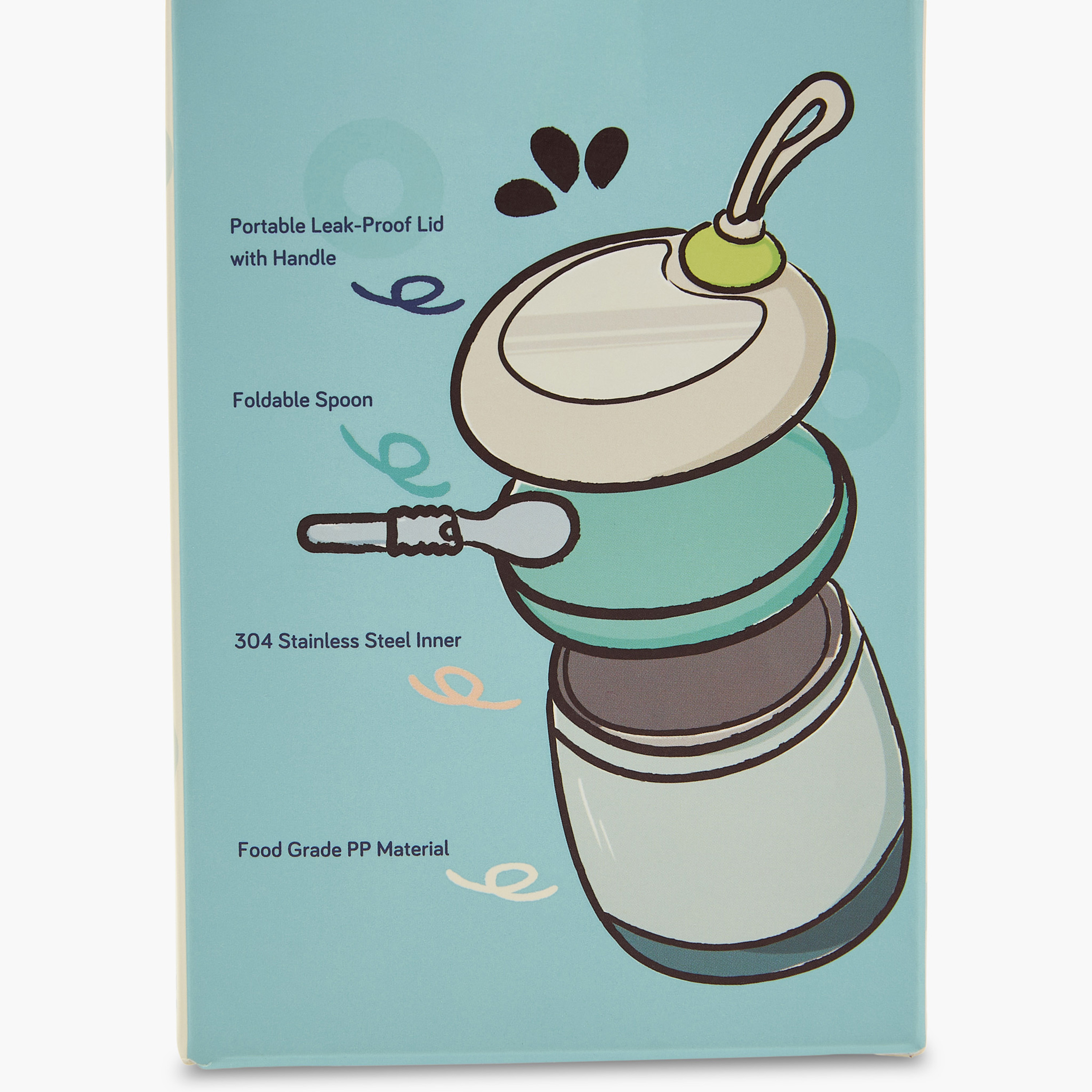 Juniors Mealtime Set with Spoon, Fruit Print-baby-feeding-mealtimeessentials-image-6