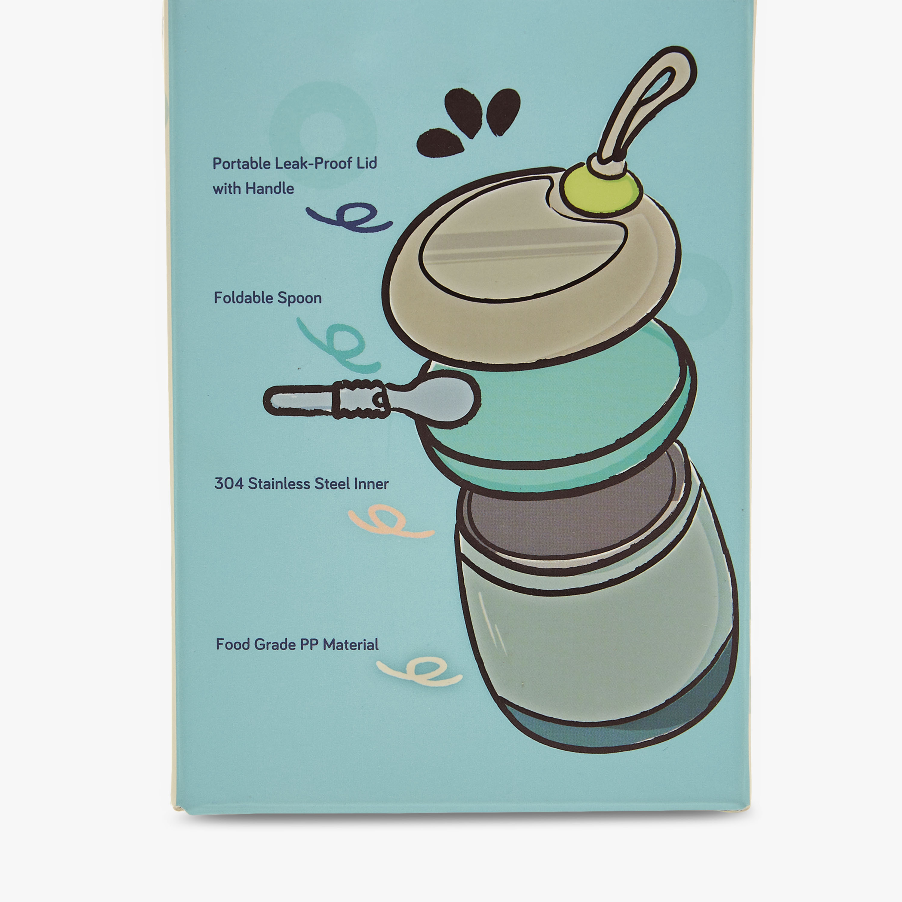 Juniors Mealtime Set with Spoon, Fruit Print-baby-feeding-mealtimeessentials-image-6