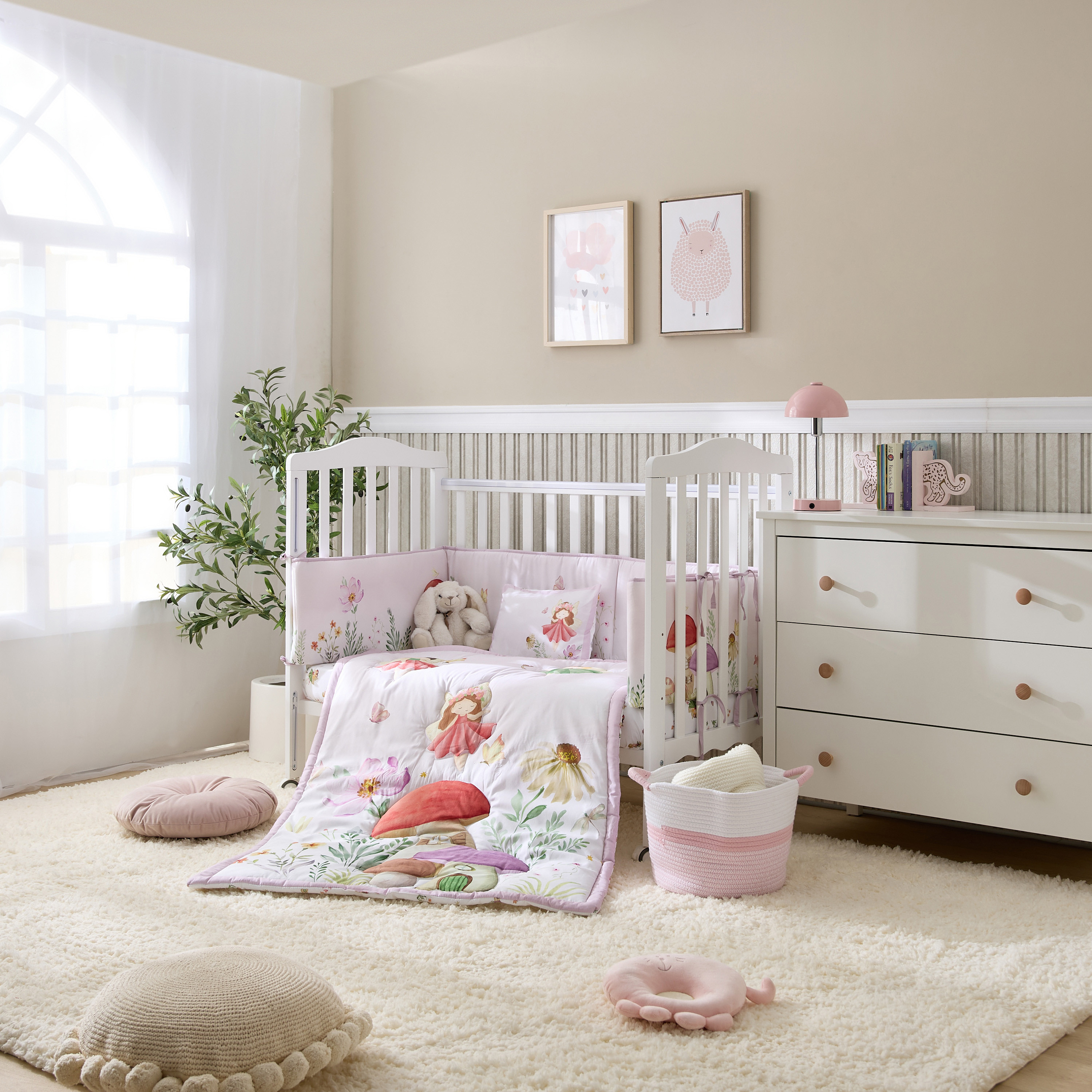 Juniors 5-Piece Fairy Print Bedding Set - 90x130 cm-baby-nursery-babybedding-image-14