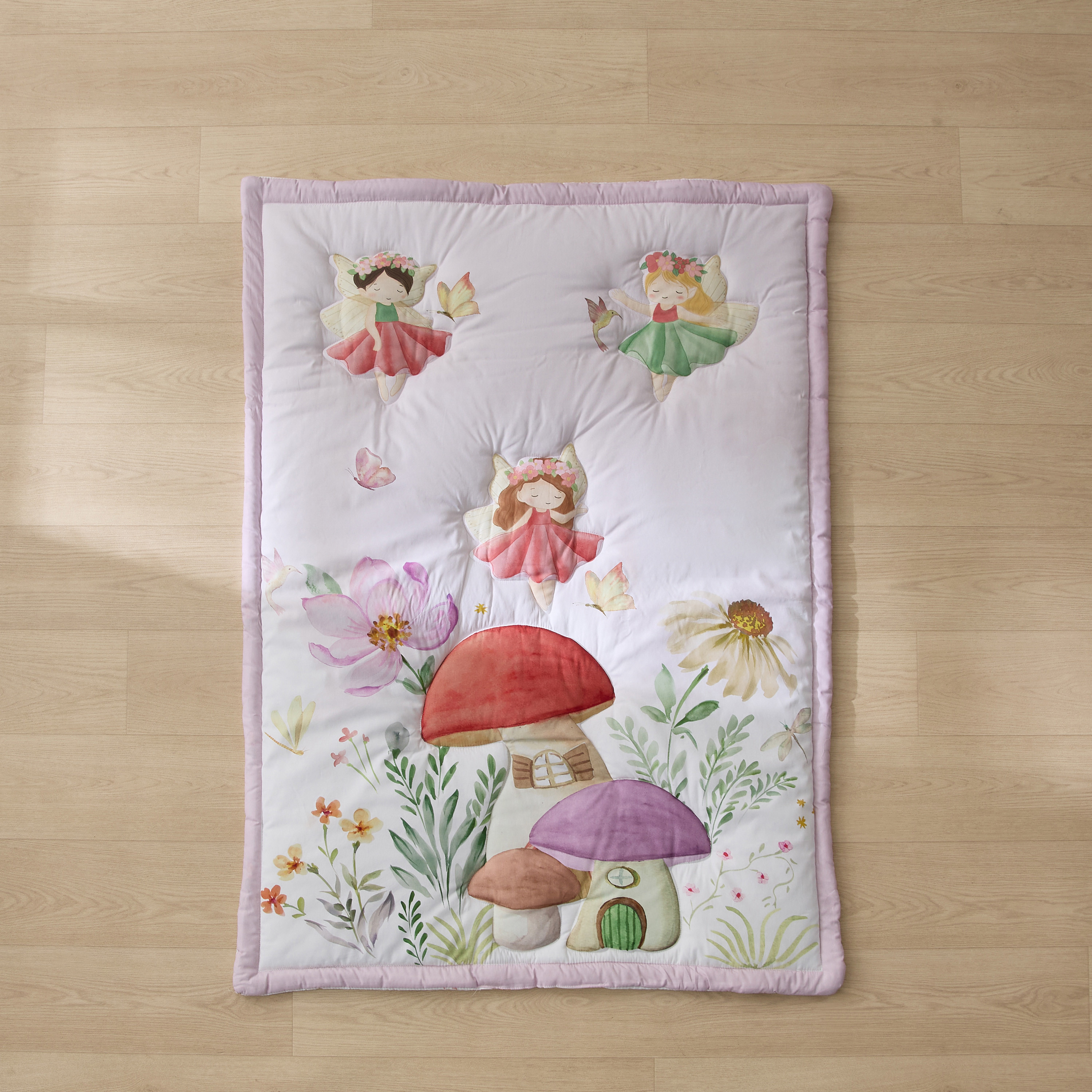 Juniors 5-Piece Fairy Print Bedding Set - 90x130 cm-baby-nursery-babybedding-image-3