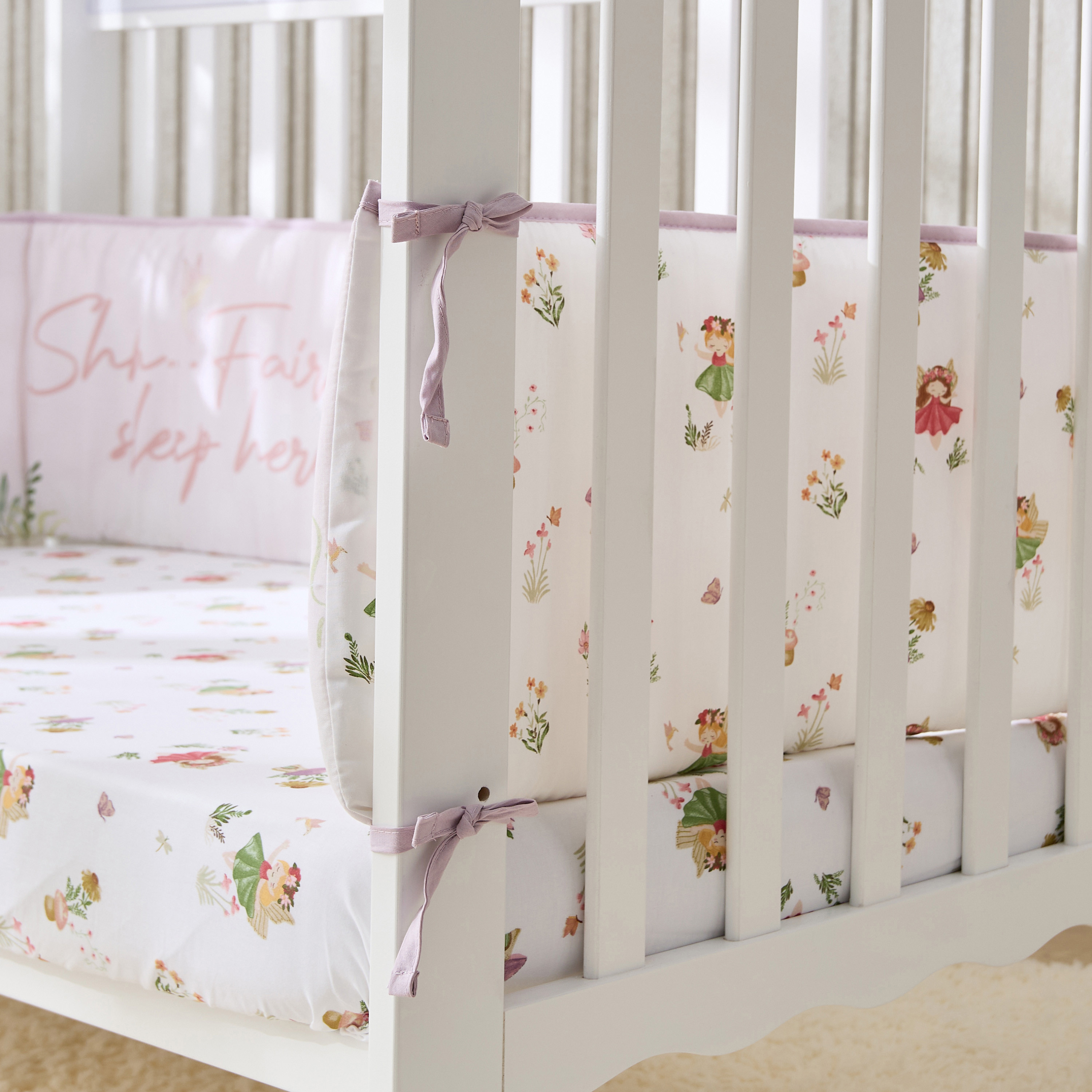 Juniors 5-Piece Fairy Print Bedding Set - 90x130 cm-baby-nursery-babybedding-image-8