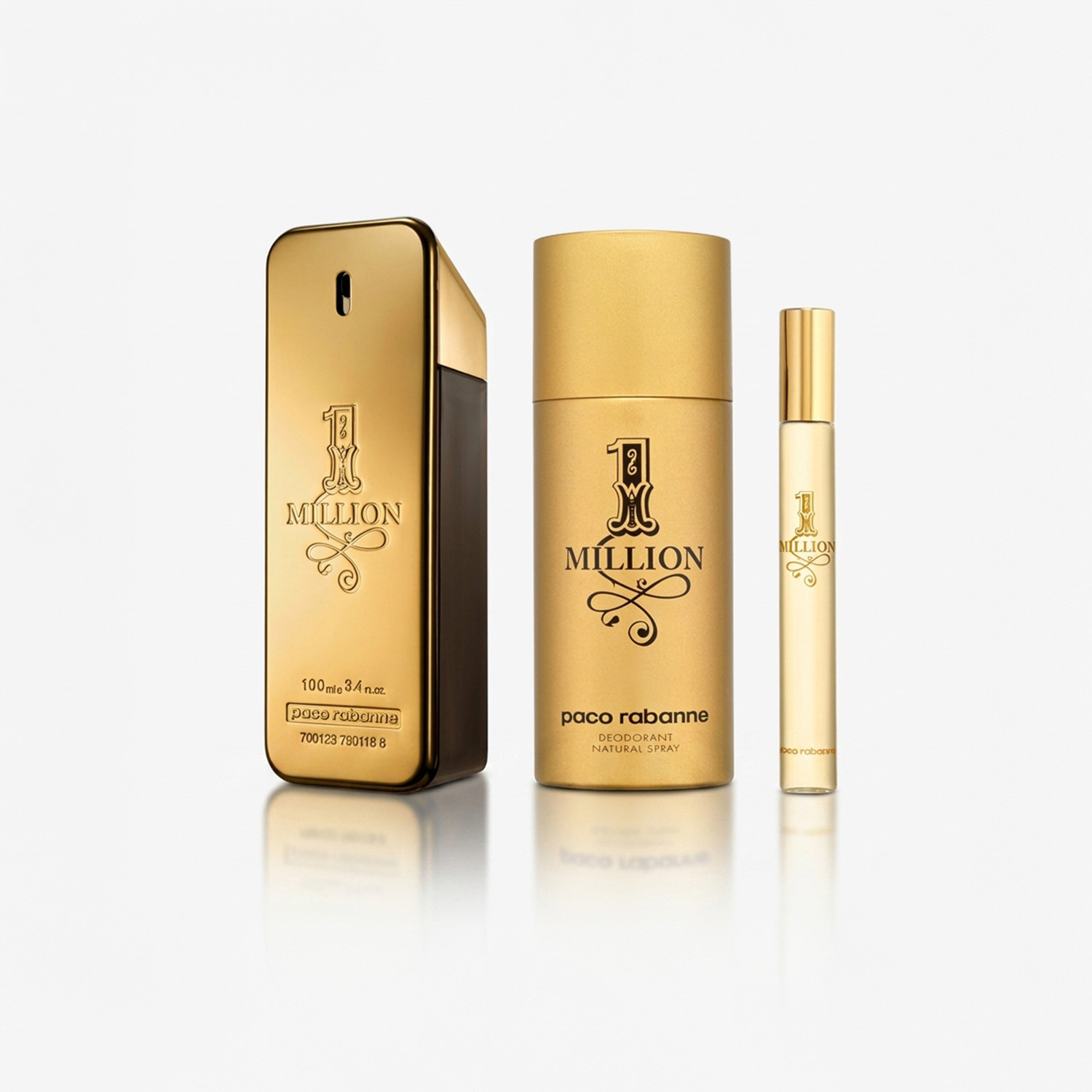 مجموعة هدايا عطر ون مليون 3 قطع للرجال من باكو رابان-beautyandpersonalcare-fragrance-men-image-1