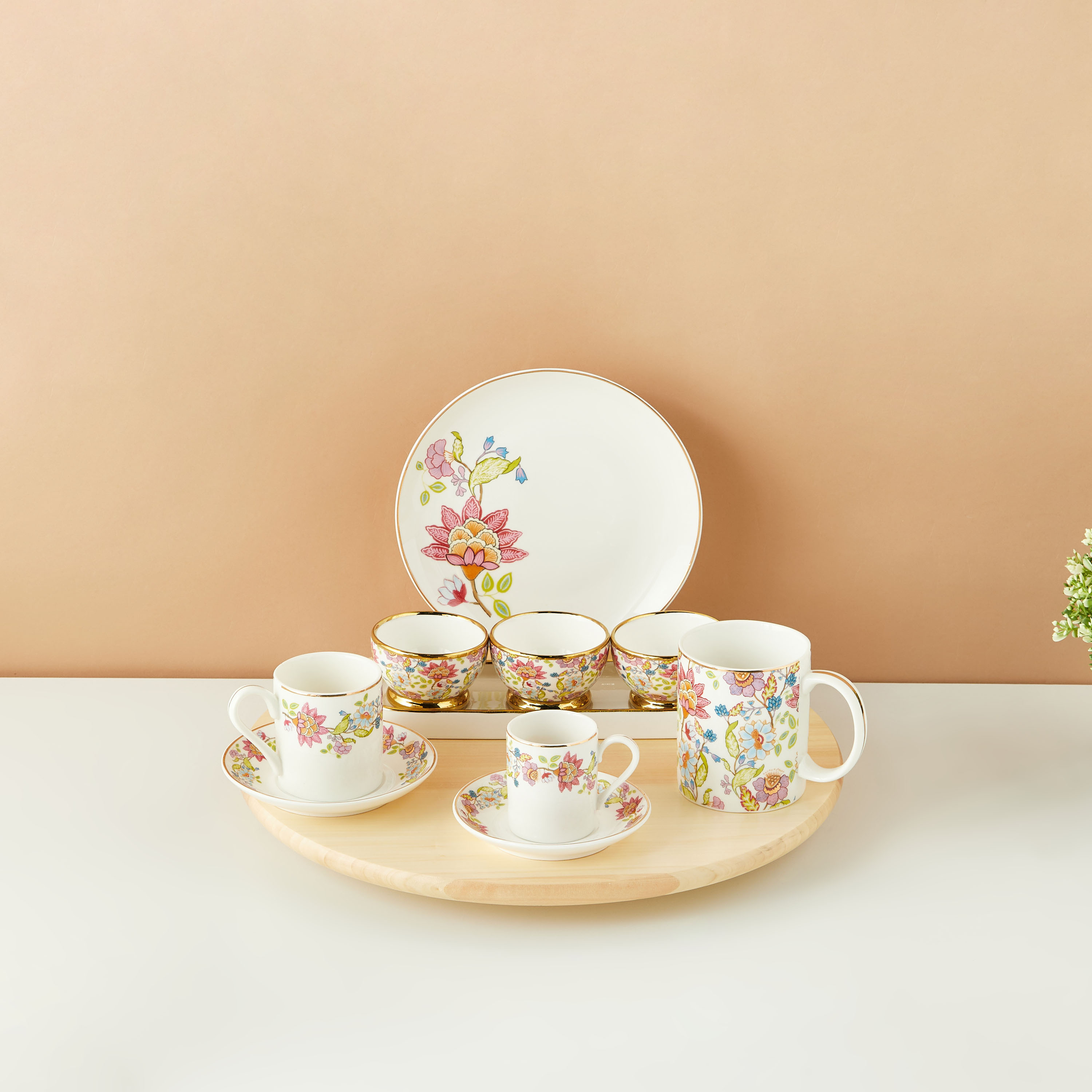 Summer Flower Porcelain Mug - 350 ml-household-dining-teaandcoffee-mugsandcups-image-6