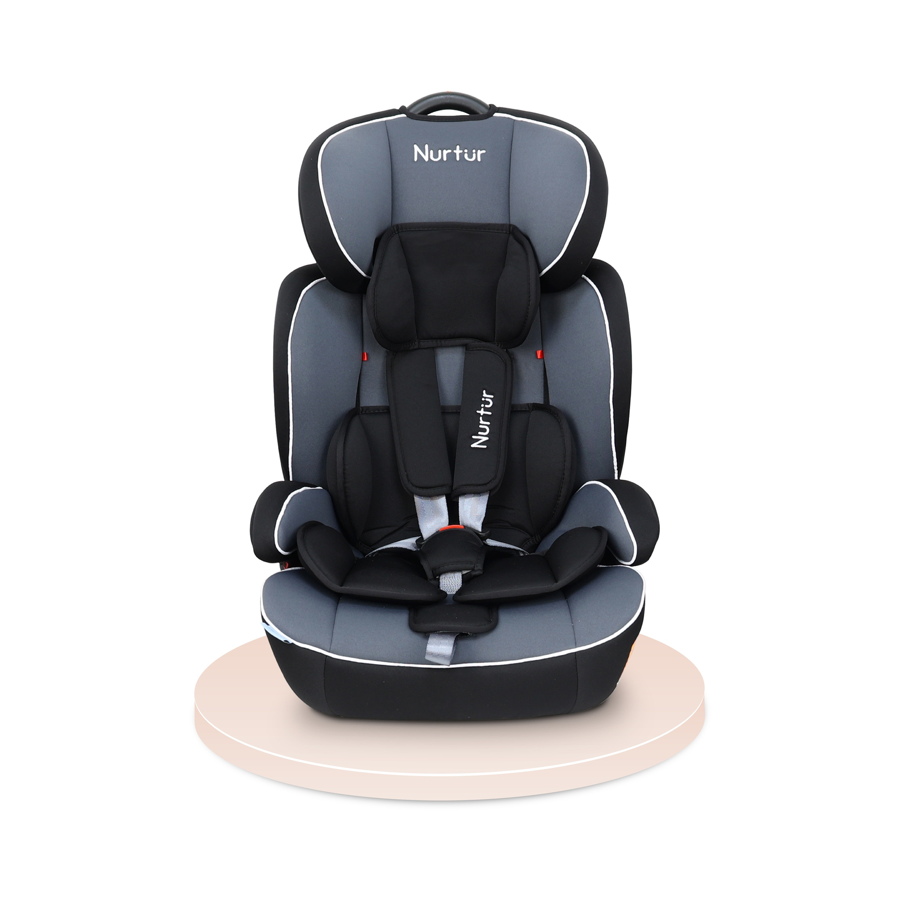 Nurtur All-in-One Ragnar Ultra Slim Convertible Car Seat Belt-Positioning Booster-baby-gear-carseats-image-1
