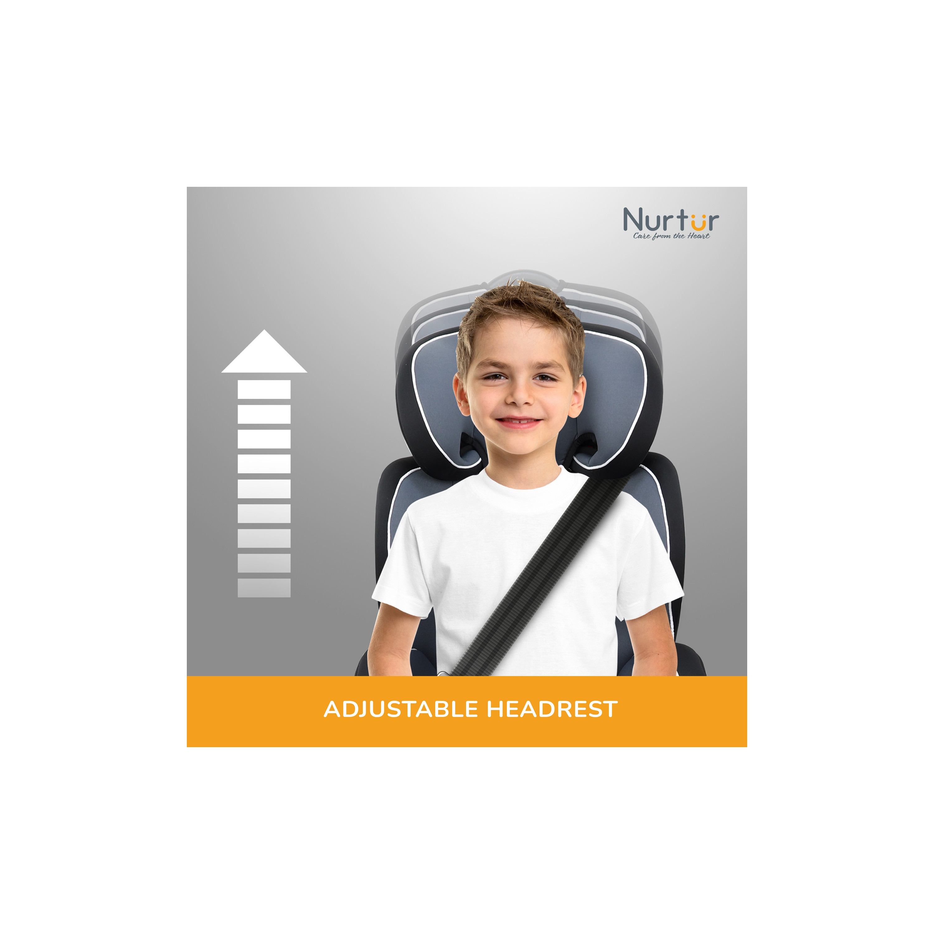 Nurtur All-in-One Ragnar Ultra Slim Convertible Car Seat Belt-Positioning Booster-baby-gear-carseats-image-23