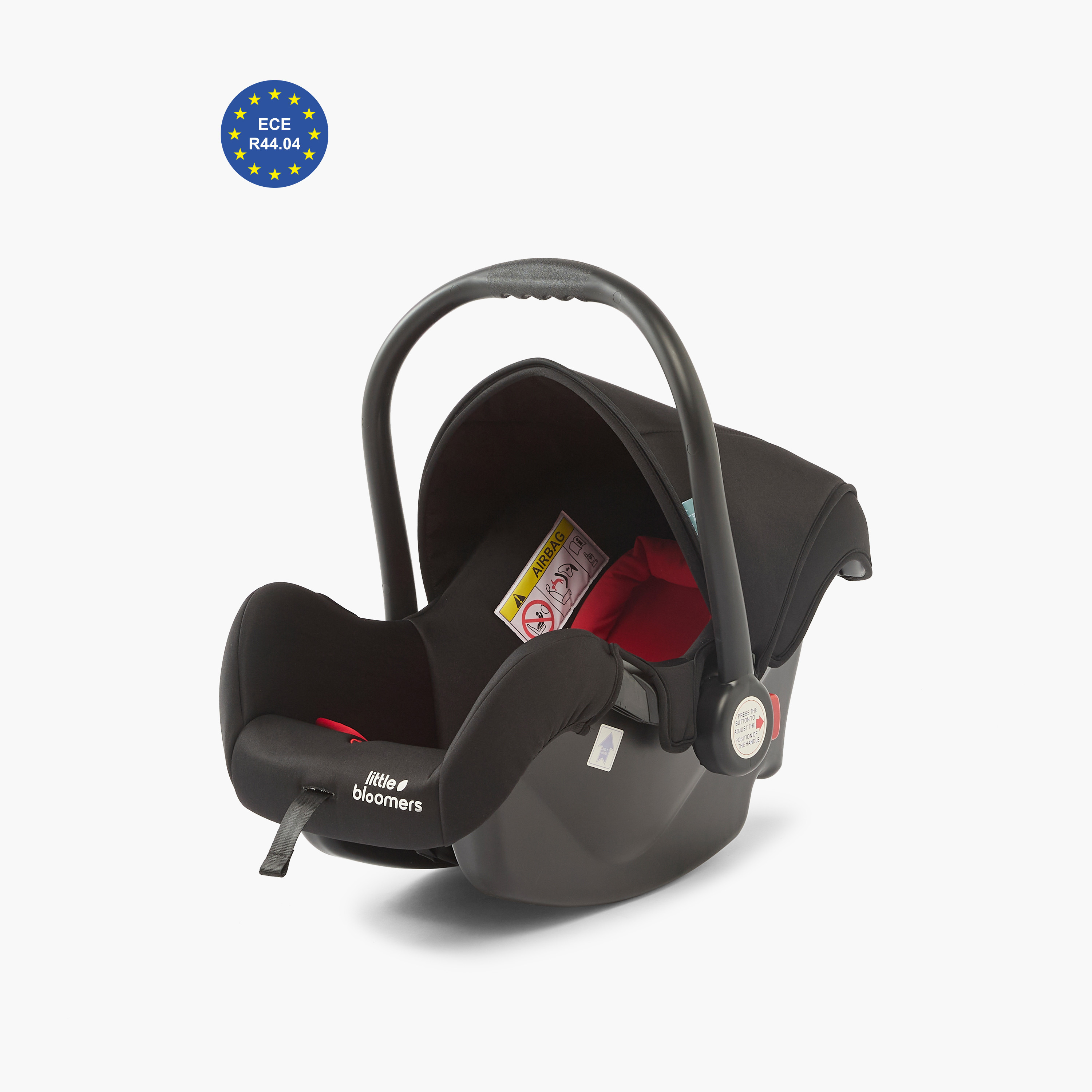Little Bloomers Edge Infant Car Seat with Rear Facing, Adjustable Canopy and Seat Belt System-baby-gear-carseats-image-2