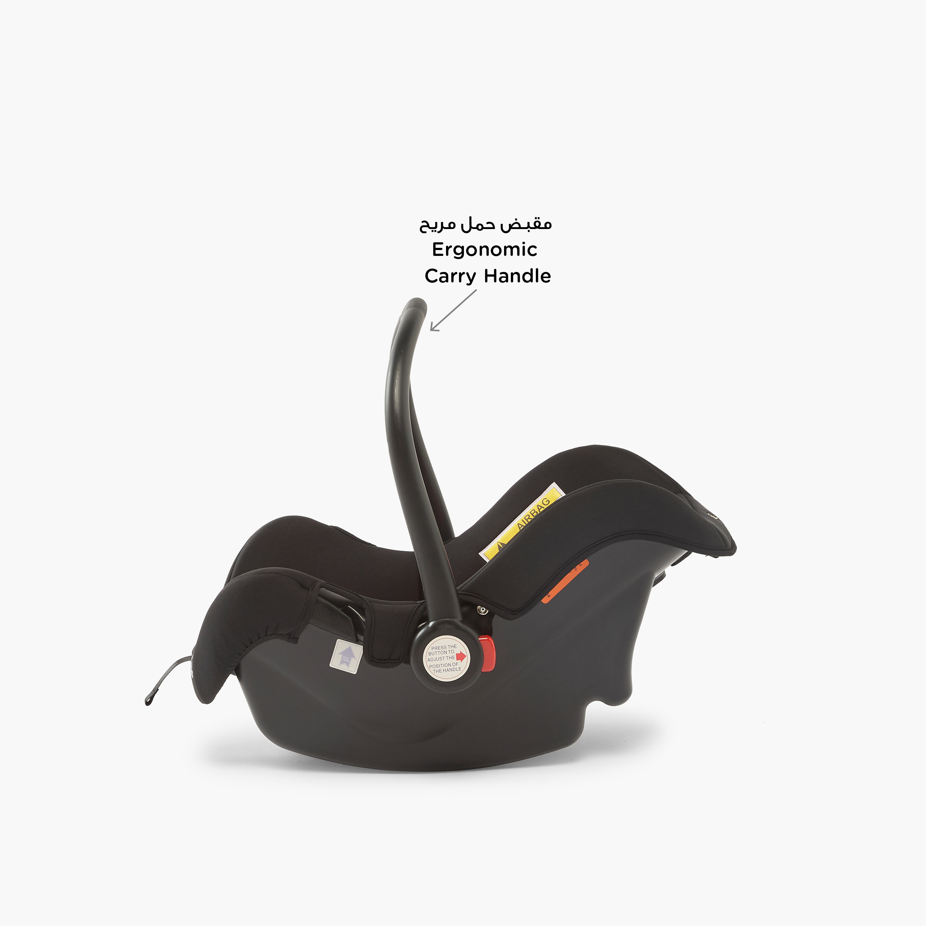 Little Bloomers Edge Infant Car Seat with Rear Facing, Adjustable Canopy and Seat Belt System-baby-gear-carseats-image-5