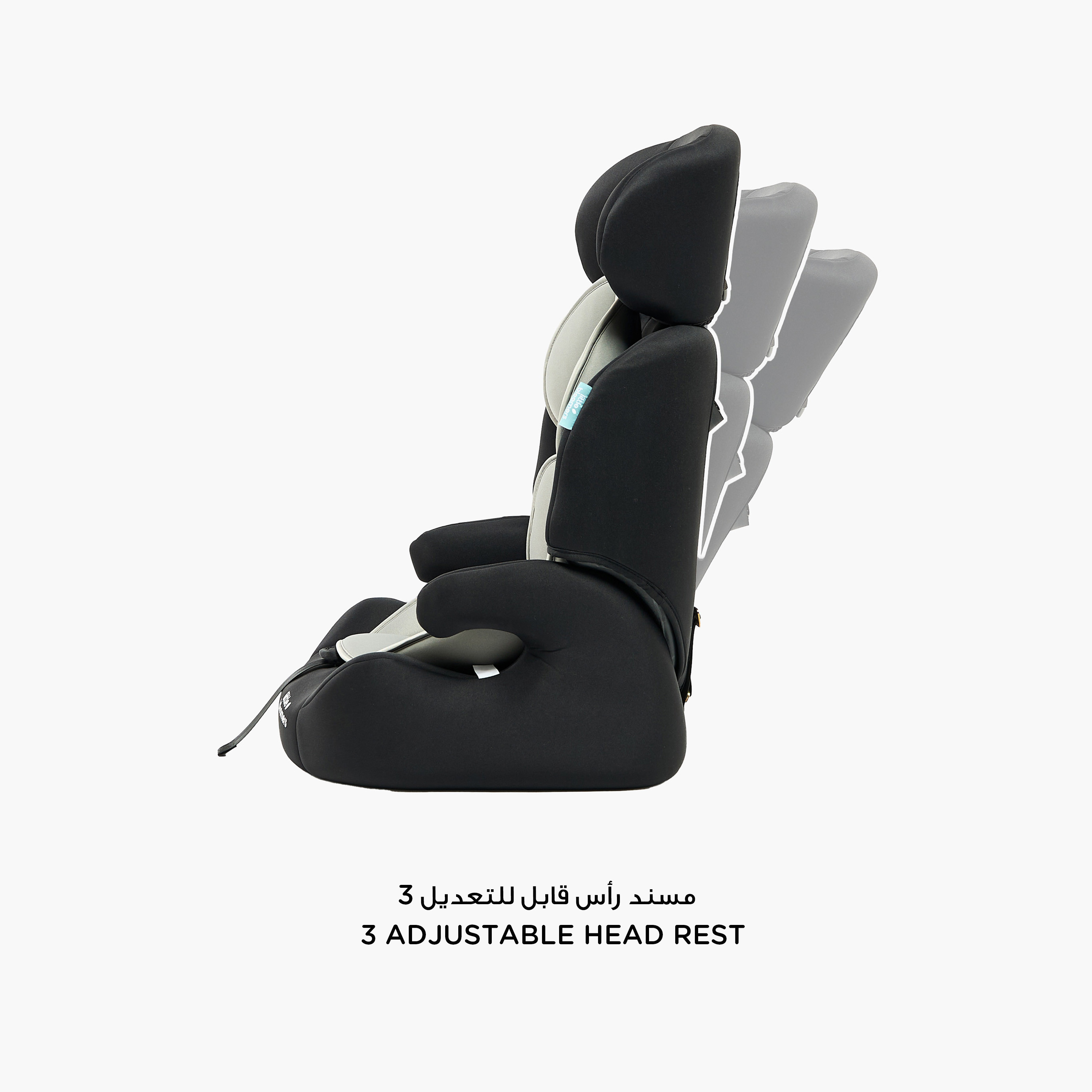 مقعد سيارة بالس للأطفال الصغار بنـظام حزام الأمان خماسي النقاط من ليتل بلومرز -baby-gear-carseats-image-3
