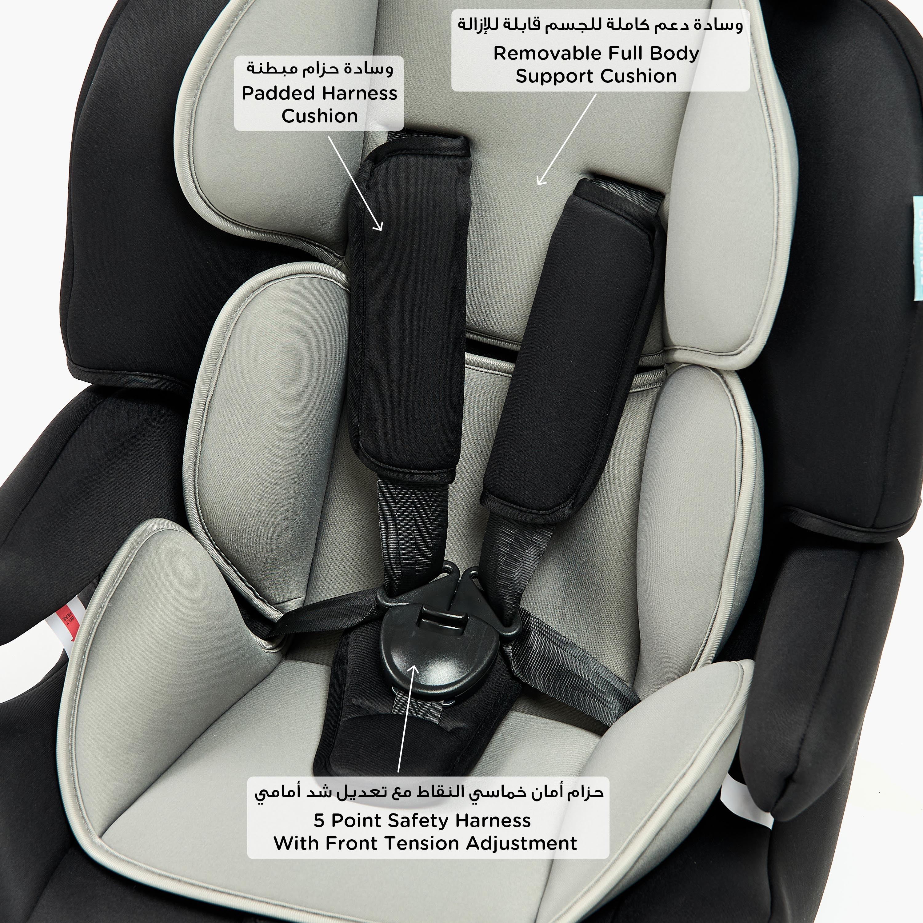 مقعد سيارة بالس للأطفال الصغار بنـظام حزام الأمان خماسي النقاط من ليتل بلومرز -baby-gear-carseats-image-10