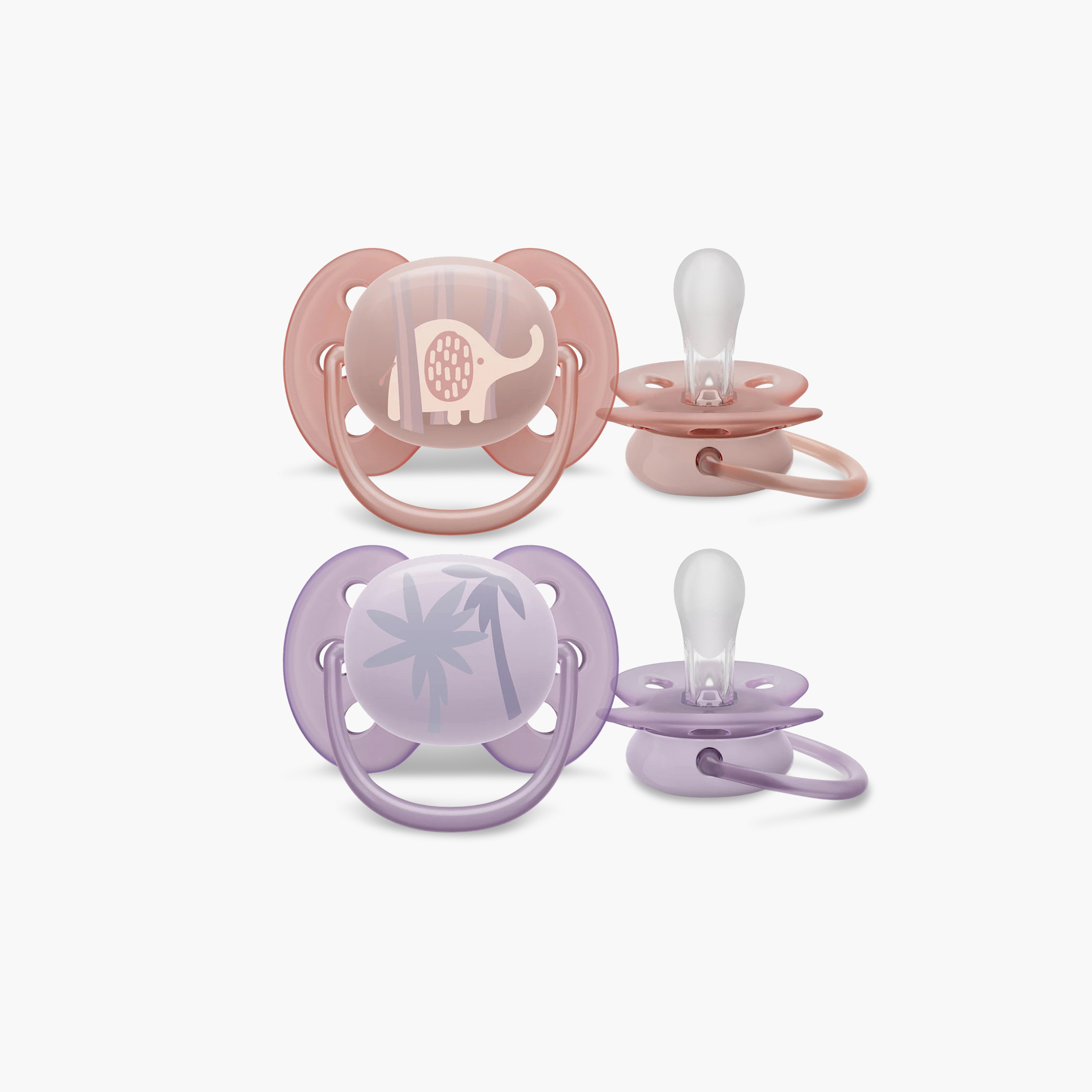 Pack of 2 Philips Avent Baby Pacifier with Sterilizer Carry Case, 0-6 Months-baby-feeding-pacifiers-image-2
