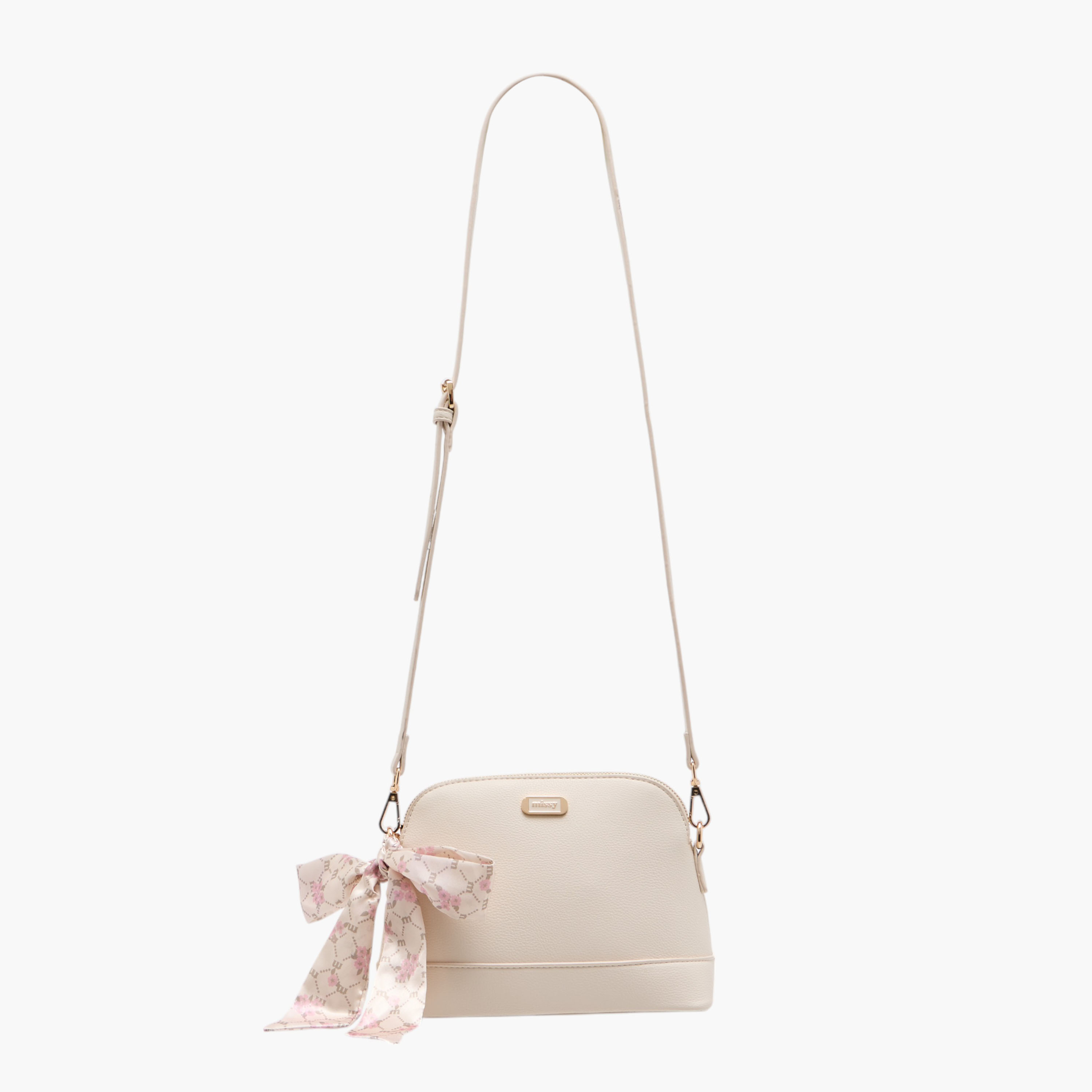 شنطة كروس بودي بزينة وشاح مع حزام قابل للفصل وسحاب إغلاق من ميسي-women-bagsandwallets-handbags-image-2