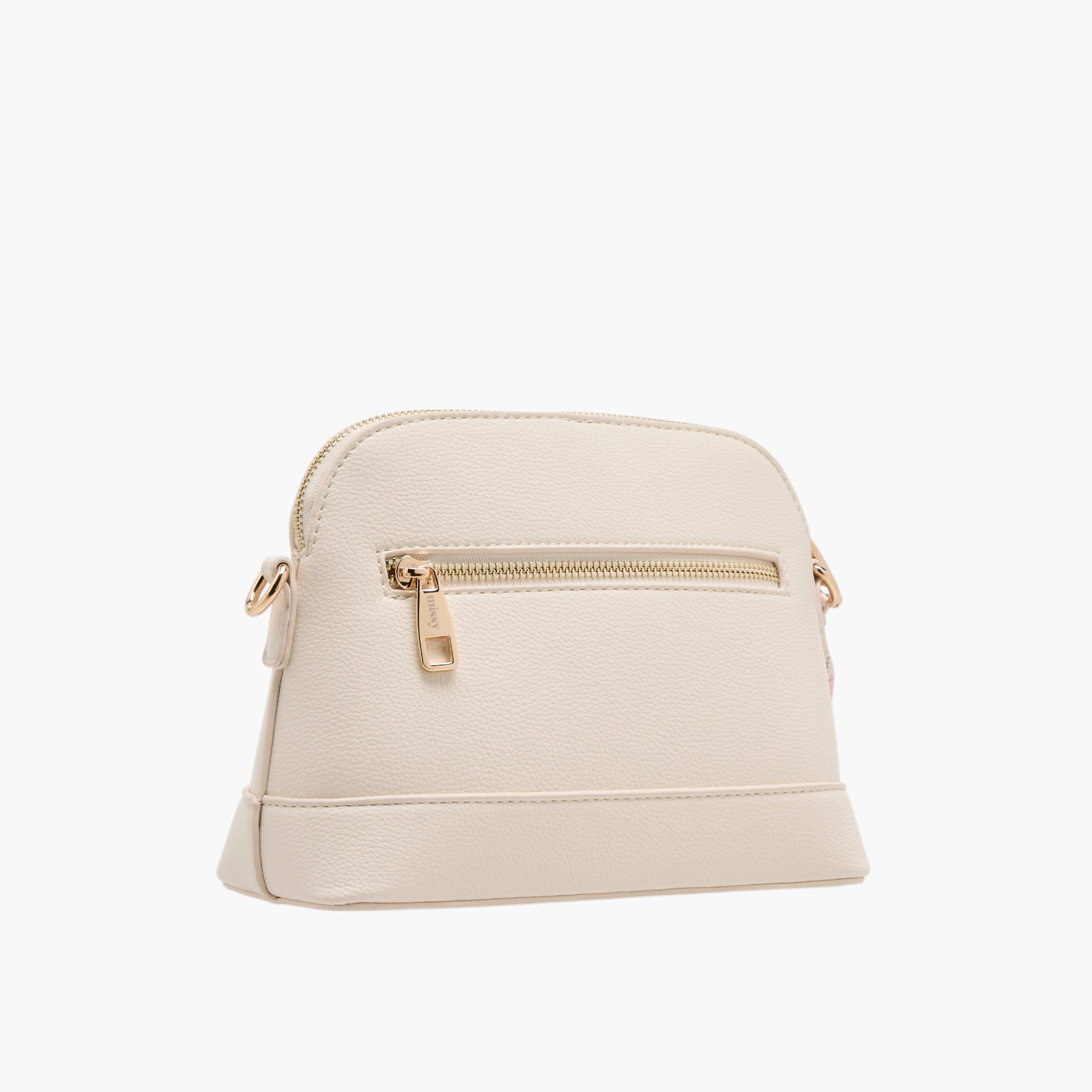 شنطة كروس بودي بزينة وشاح مع حزام قابل للفصل وسحاب إغلاق من ميسي-women-bagsandwallets-handbags-image-3