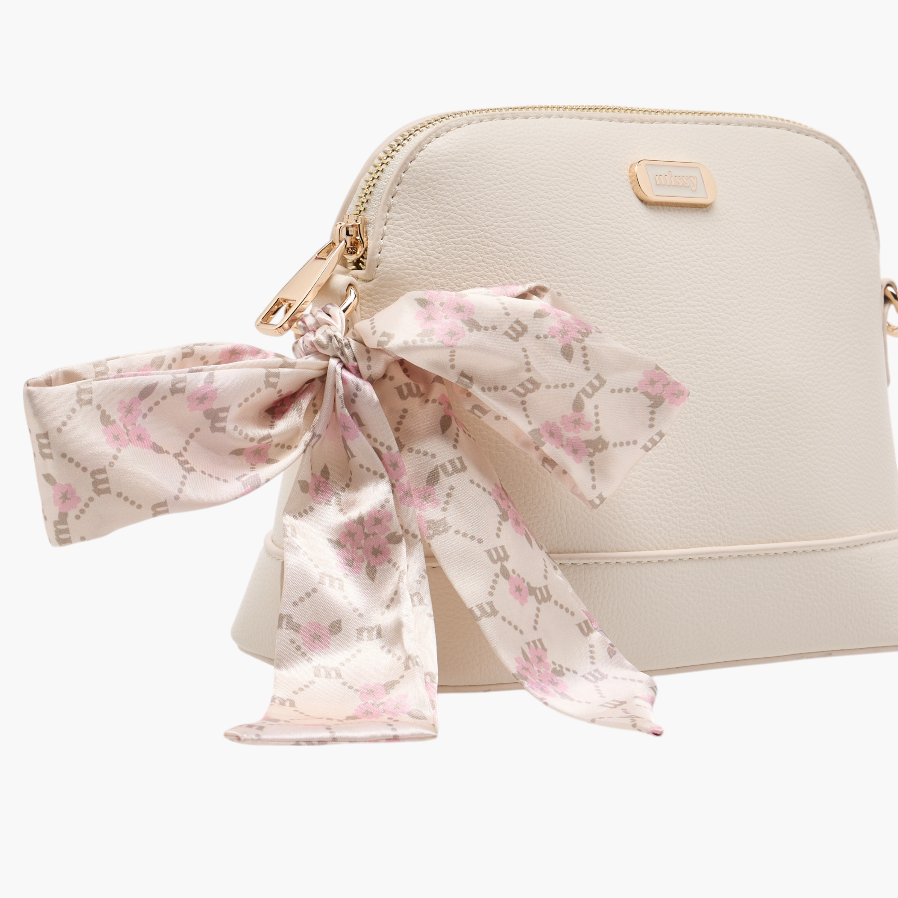 شنطة كروس بودي بزينة وشاح مع حزام قابل للفصل وسحاب إغلاق من ميسي-women-bagsandwallets-handbags-image-4
