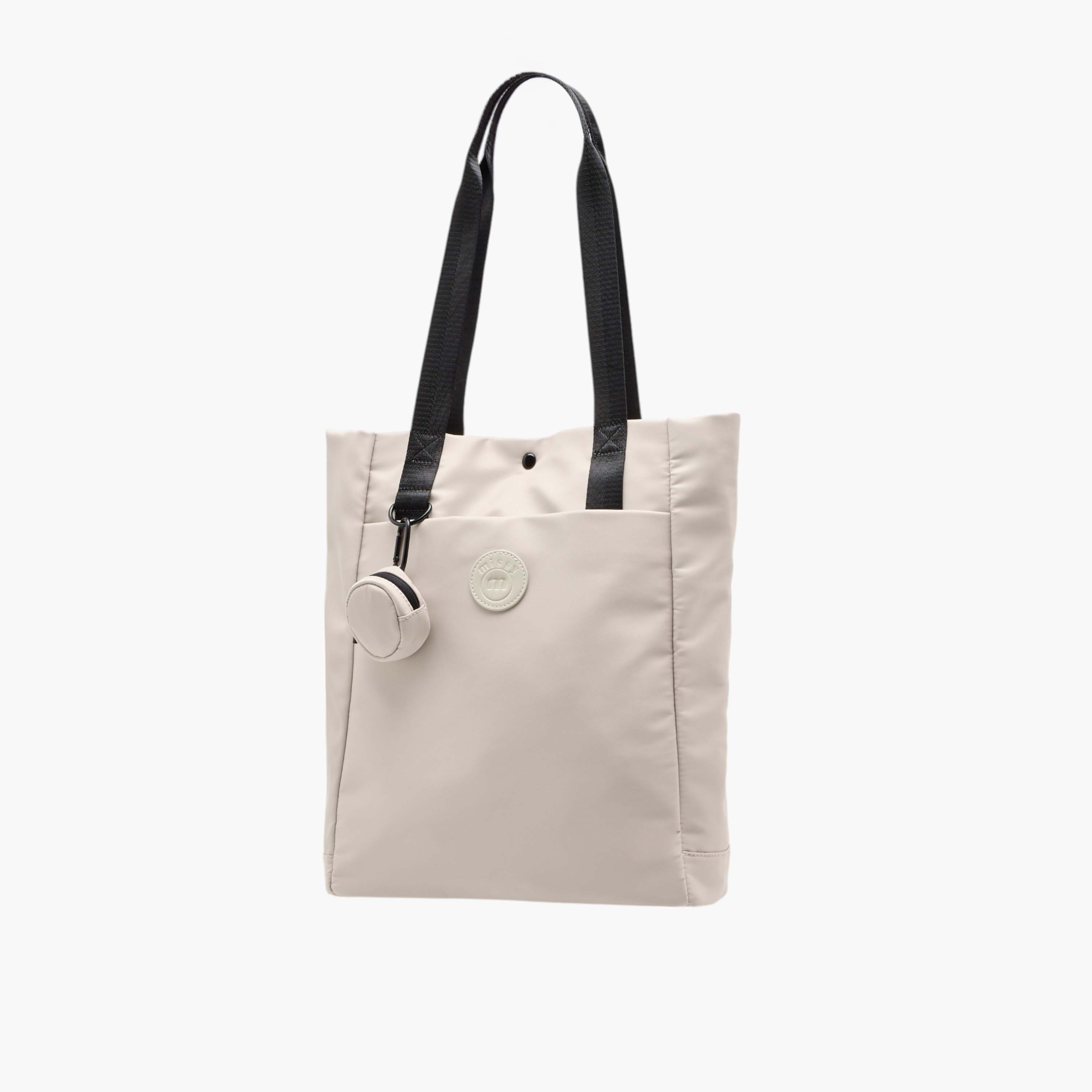 Missy Solid Tote Bag with Double Handle and Laptop Sleeve-women-bagsandwallets-handbags-image-2