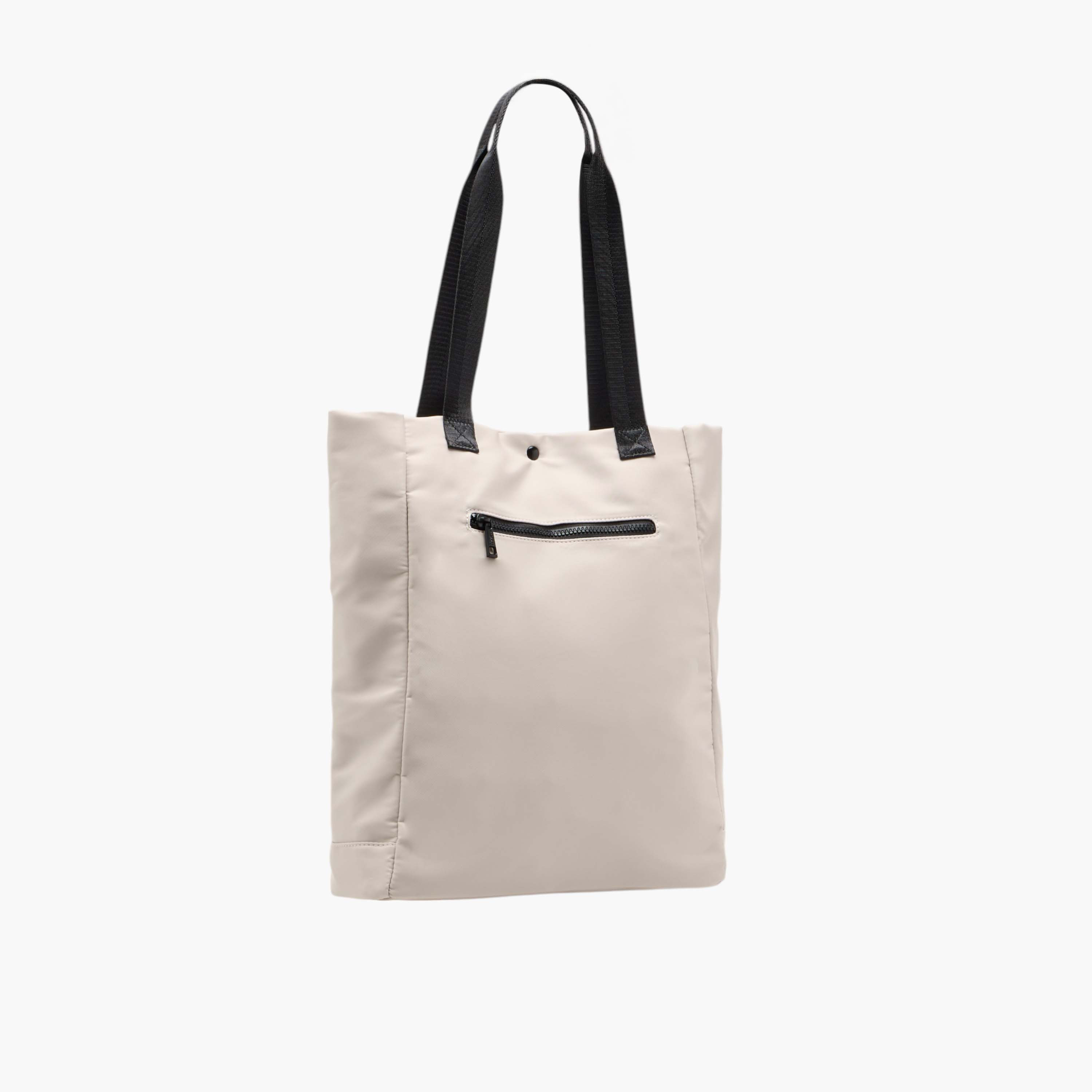 Missy Solid Tote Bag with Double Handle and Laptop Sleeve-women-bagsandwallets-handbags-image-3