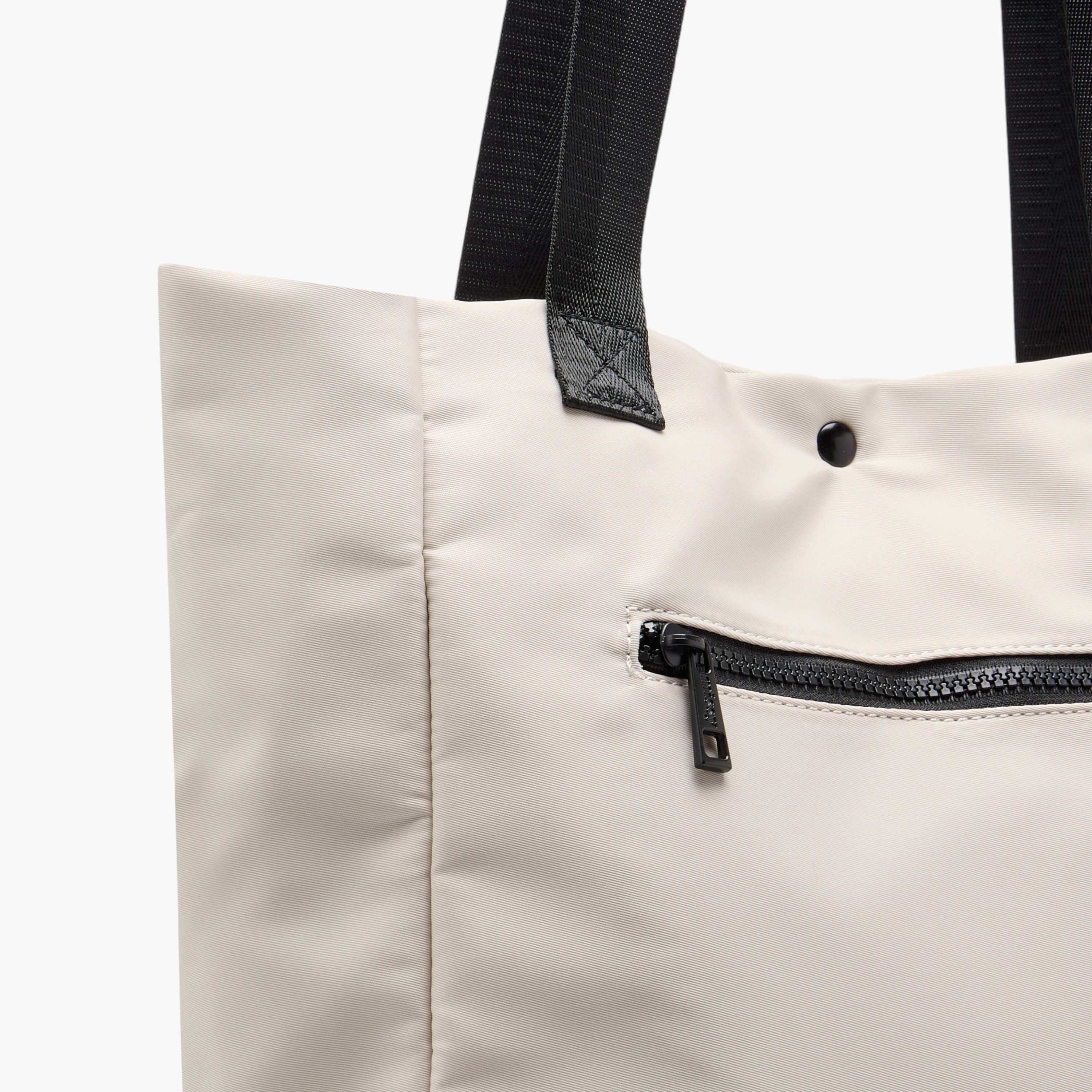 Missy Solid Tote Bag with Double Handle and Laptop Sleeve-women-bagsandwallets-handbags-image-6