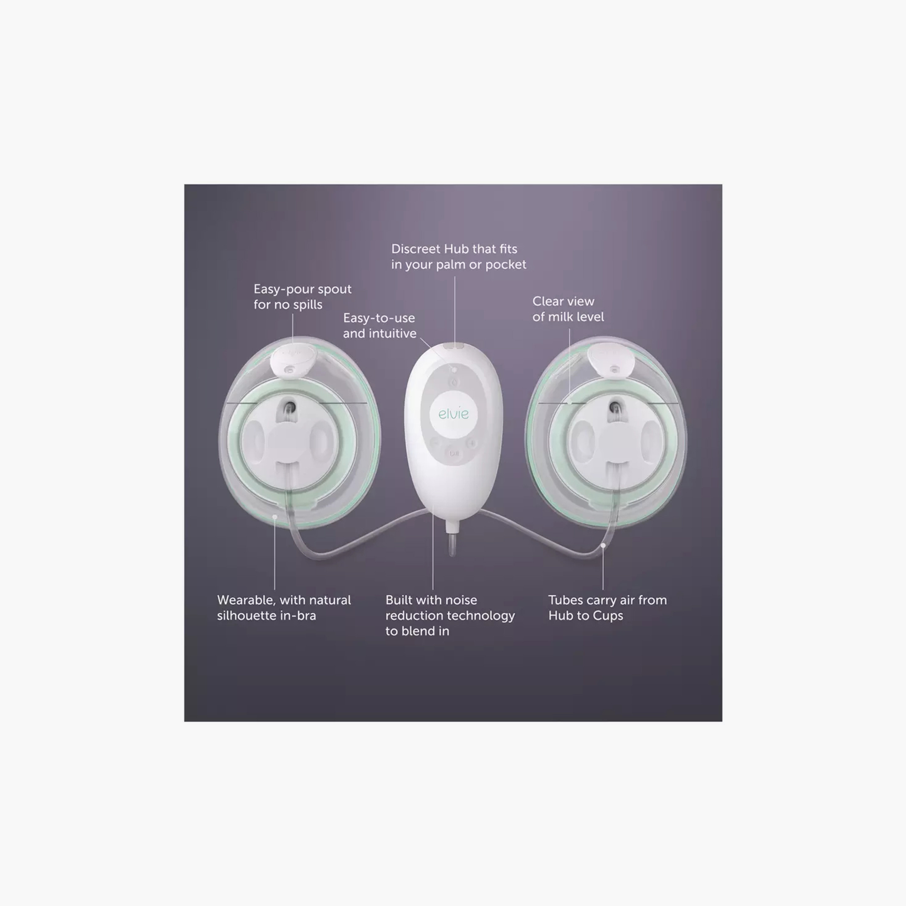 Elvie Stride Hospital-Grade Double Electric Breast Pump with App Control-baby-feeding-breastfeedingandcare-image-5