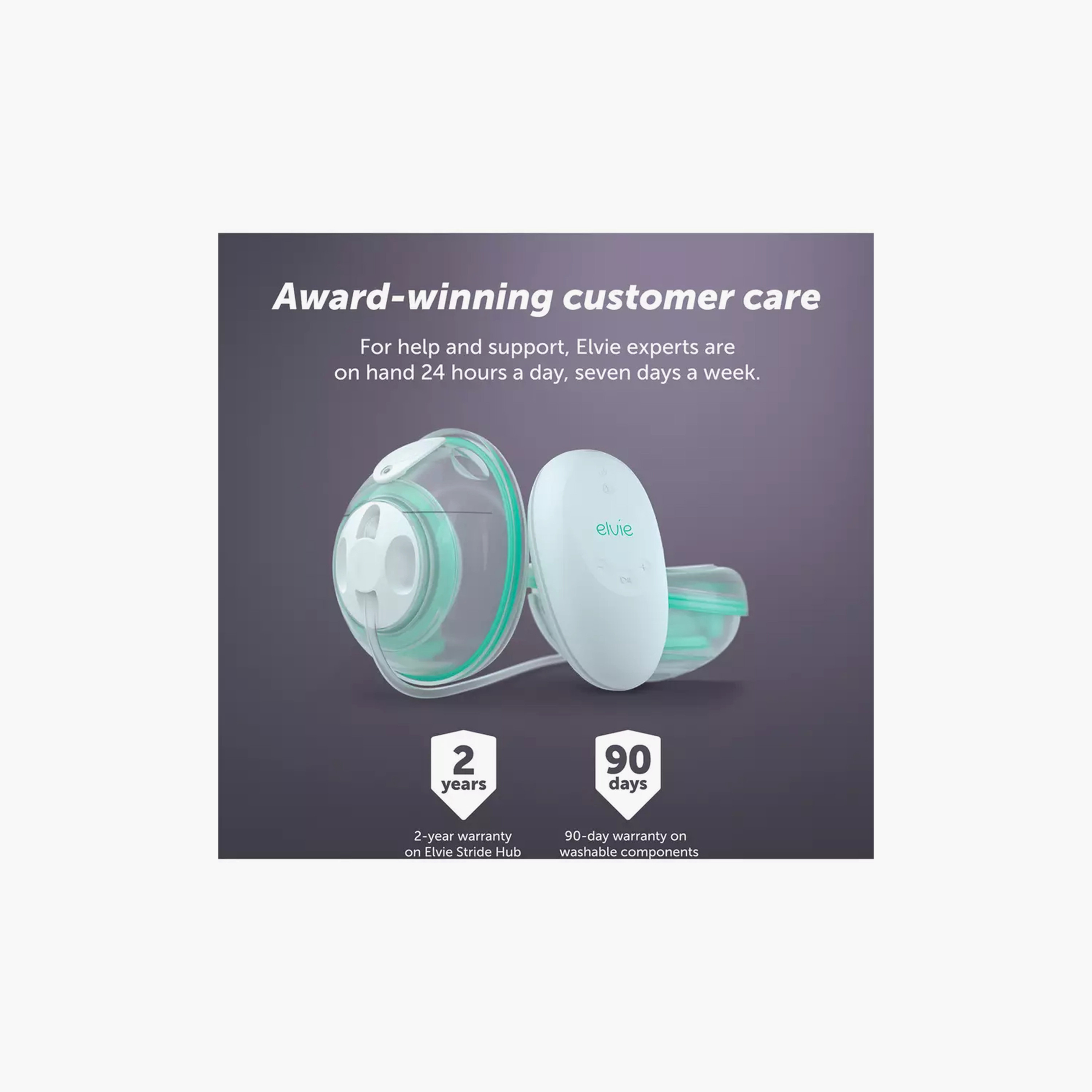 Elvie Stride Hospital-Grade Double Electric Breast Pump with App Control-baby-feeding-breastfeedingandcare-image-6