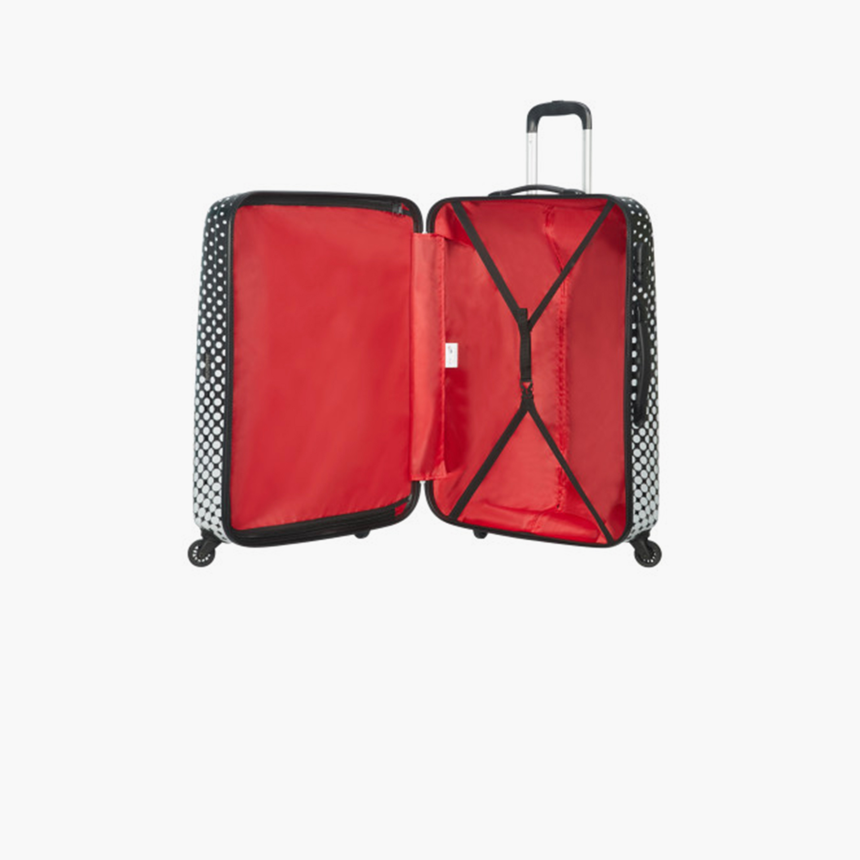 American Tourister Wavebreaker 75 CM Large Check-in Polycarbonate with ABS Hard Sided 4-Wheeler Spinner Trolley Bag with Combination lock-travel-kidstrolleyandbags-image-6