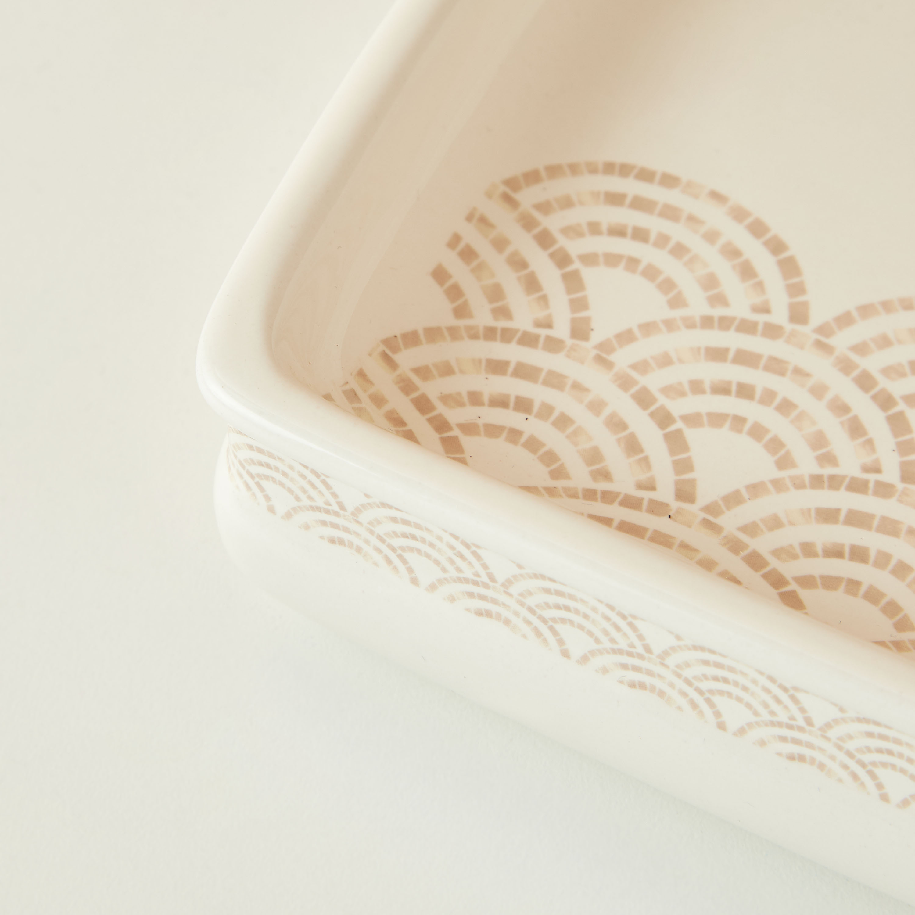 Shell Print Ceramic Tray-household-bathandlaundry-bathaccessories-toweltraysandplatforms-image-4