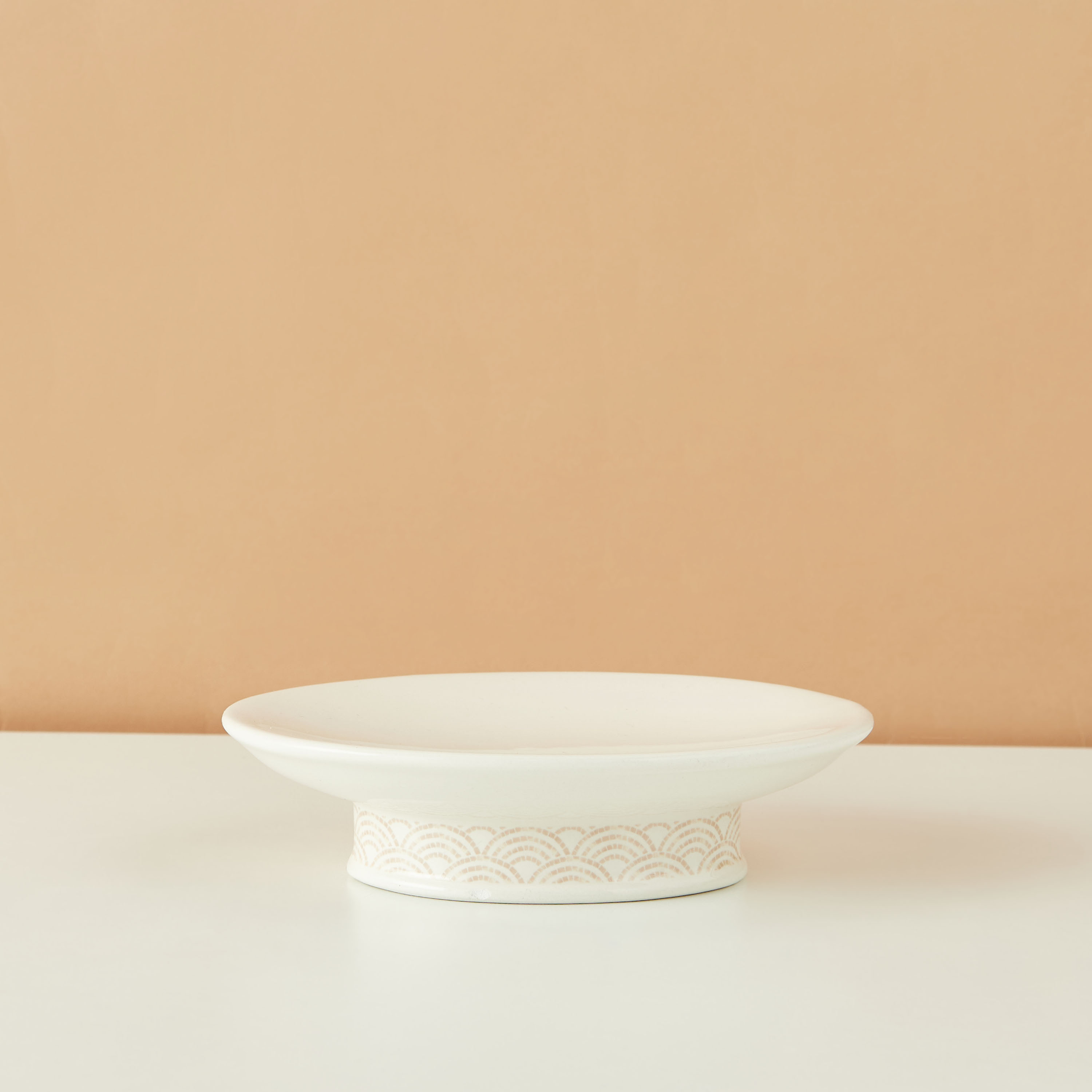 Shell Printed Ceramic Soap Dish-household-bathandlaundry-bathaccessories-soapdishesanddispensers-image-2