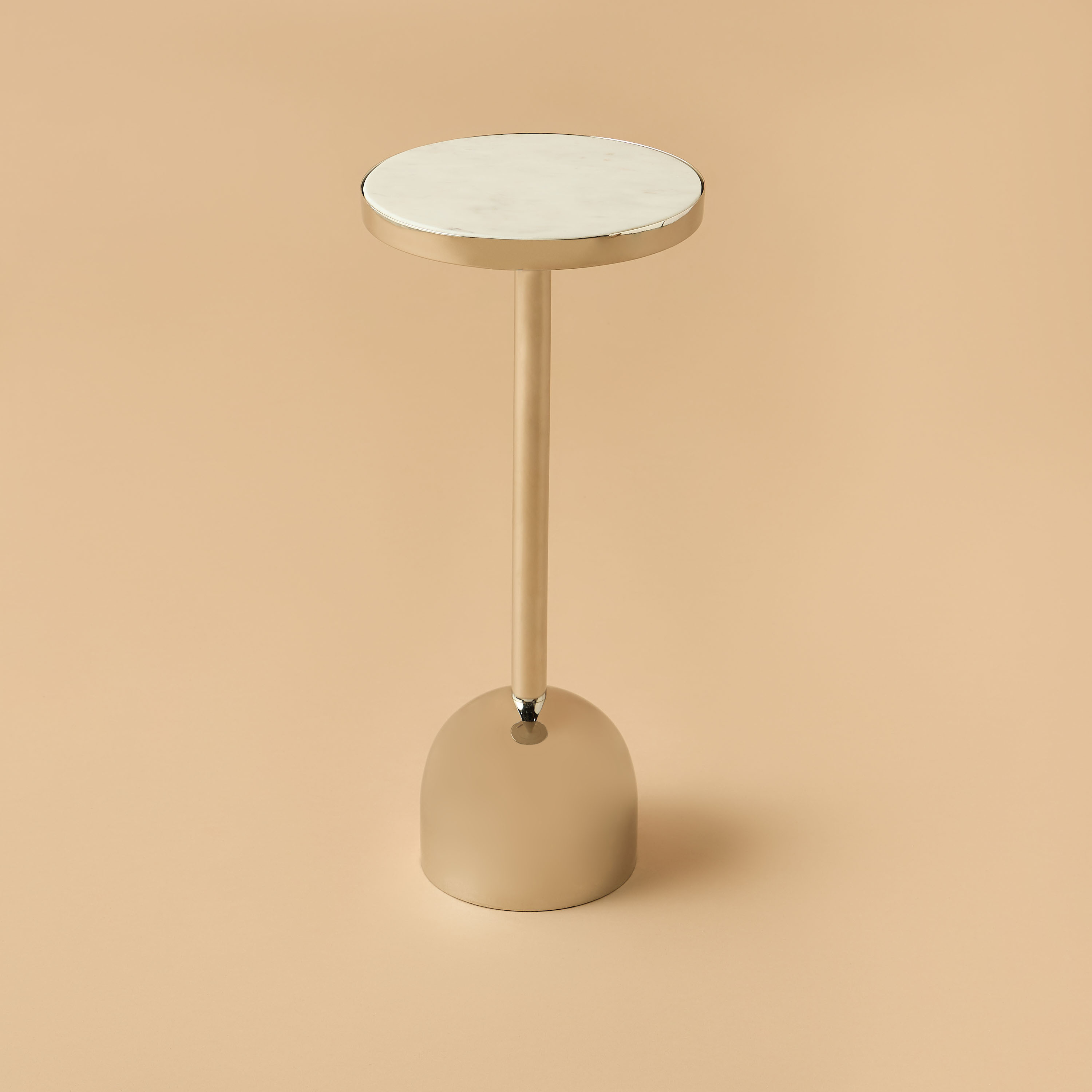 Marble Top Side Table - 23x23x51 cms-furniture-livingroom-sideandendtables-image-2