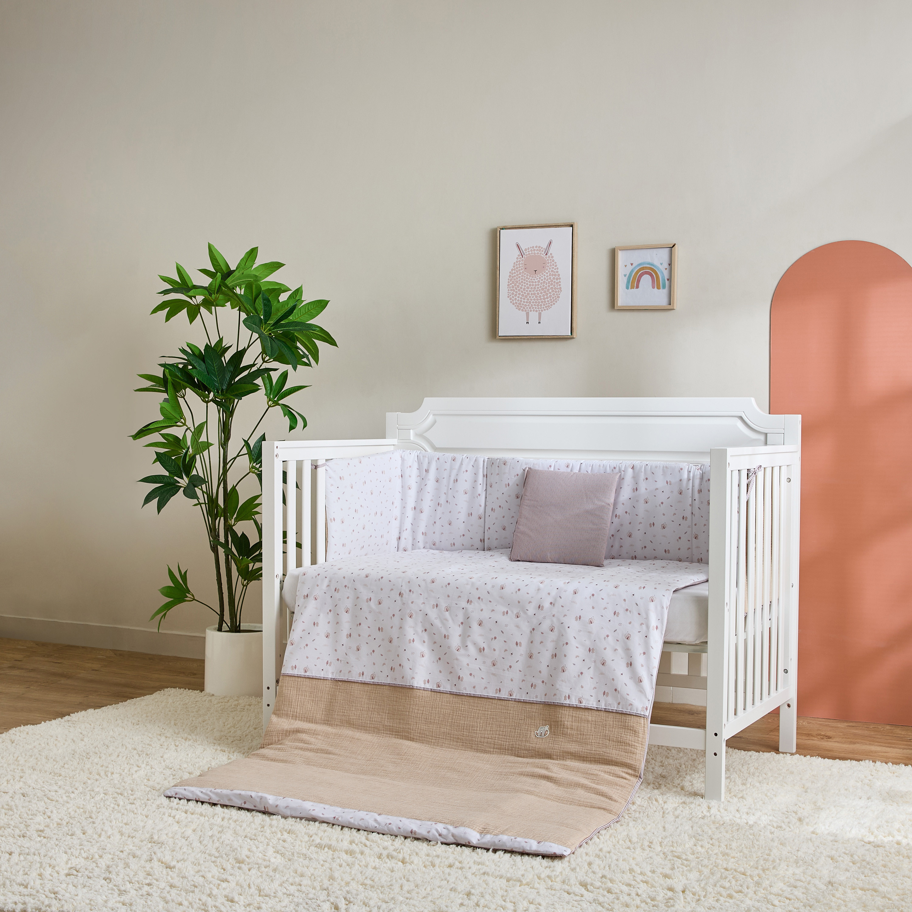 Cambrass 3-Piece Printed Bedding Set - 110x170 cm-baby-nursery-babybedding-image-1