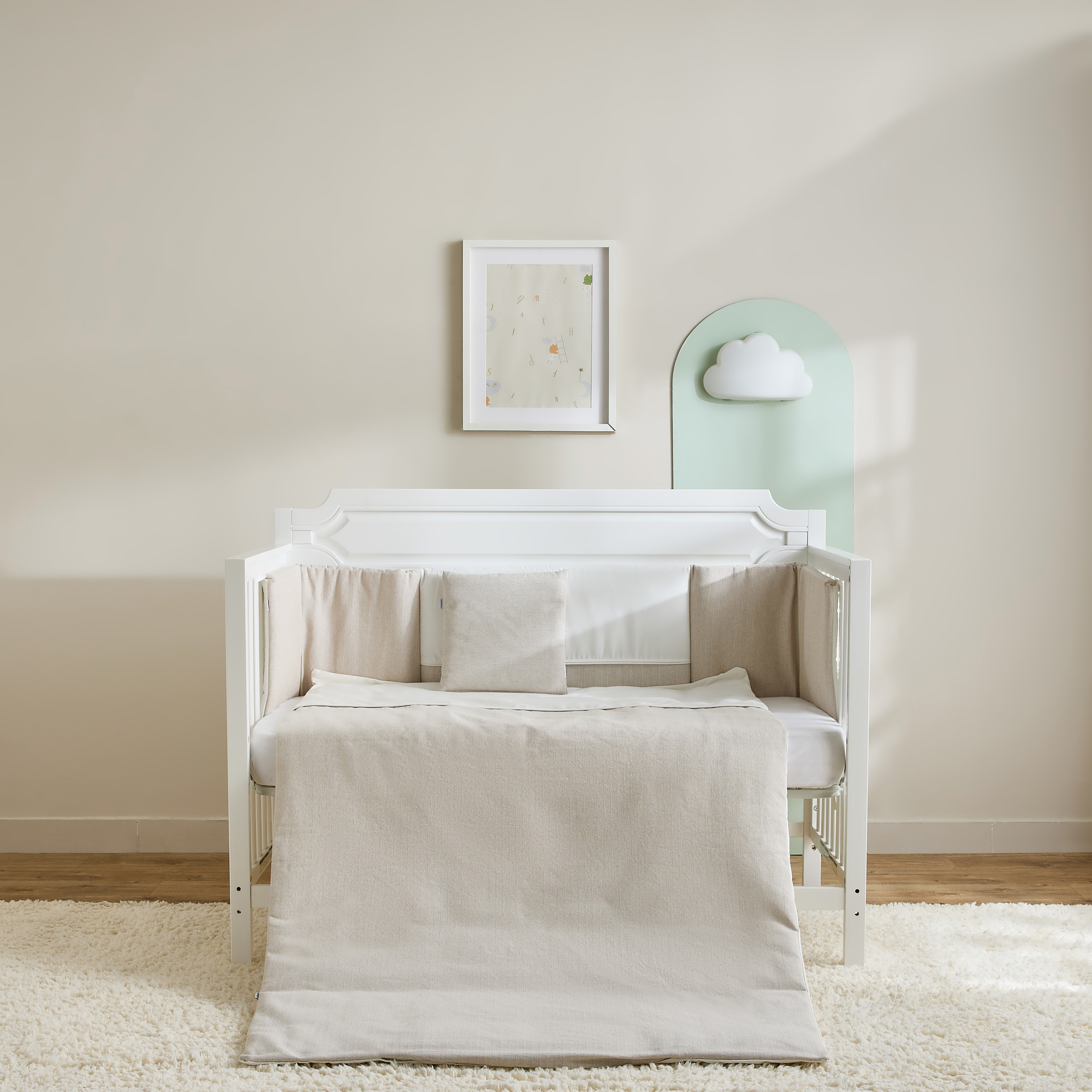 Cambrass Quilt Cover and Cot Bumper Set - 110x170 cm-baby-nursery-babybedding-image-2