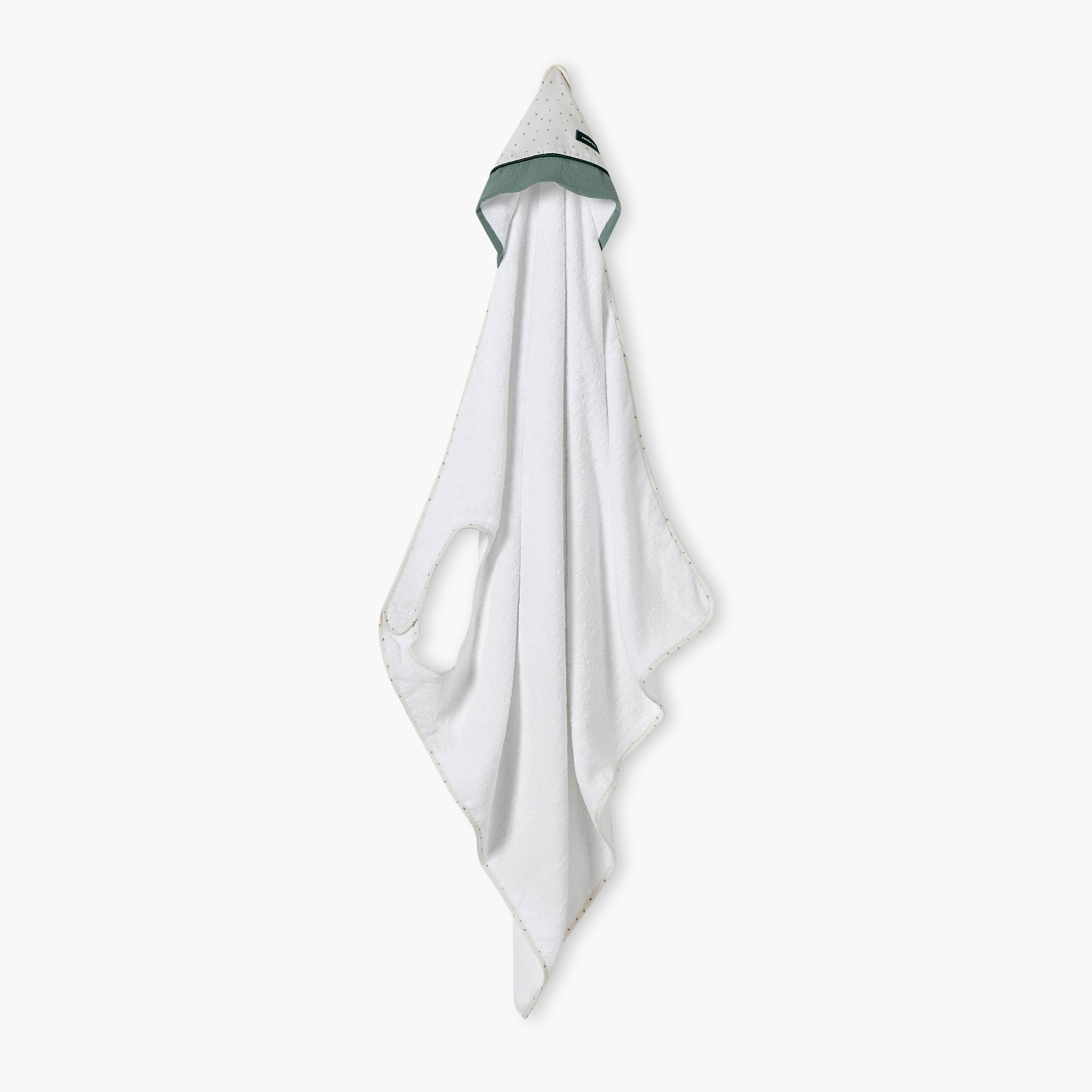 Cambrass Printed Hooded Baby Towel with Apron-baby-bathandcare-towels-image-1