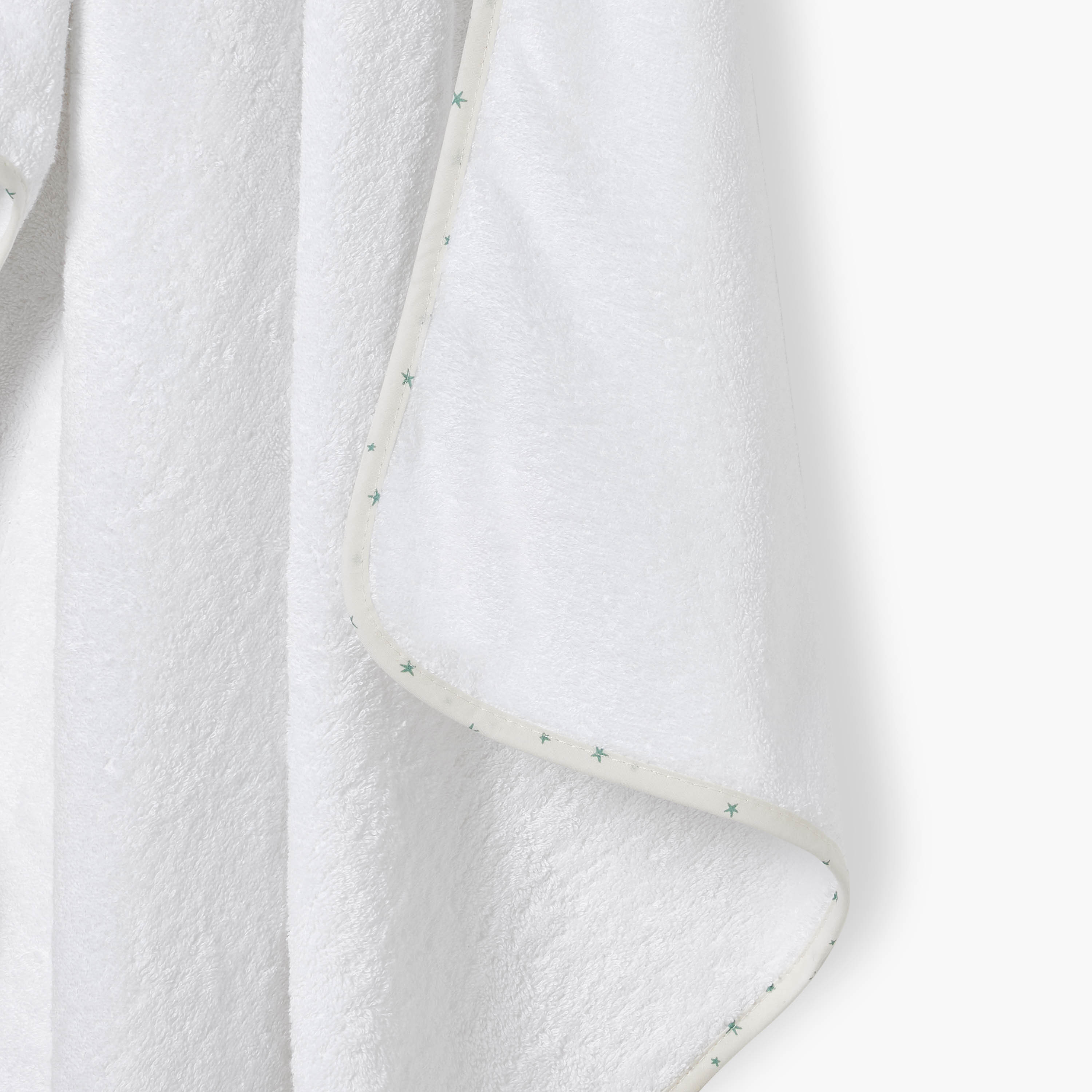 Cambrass Printed Hooded Baby Towel with Apron-baby-bathandcare-towels-image-3