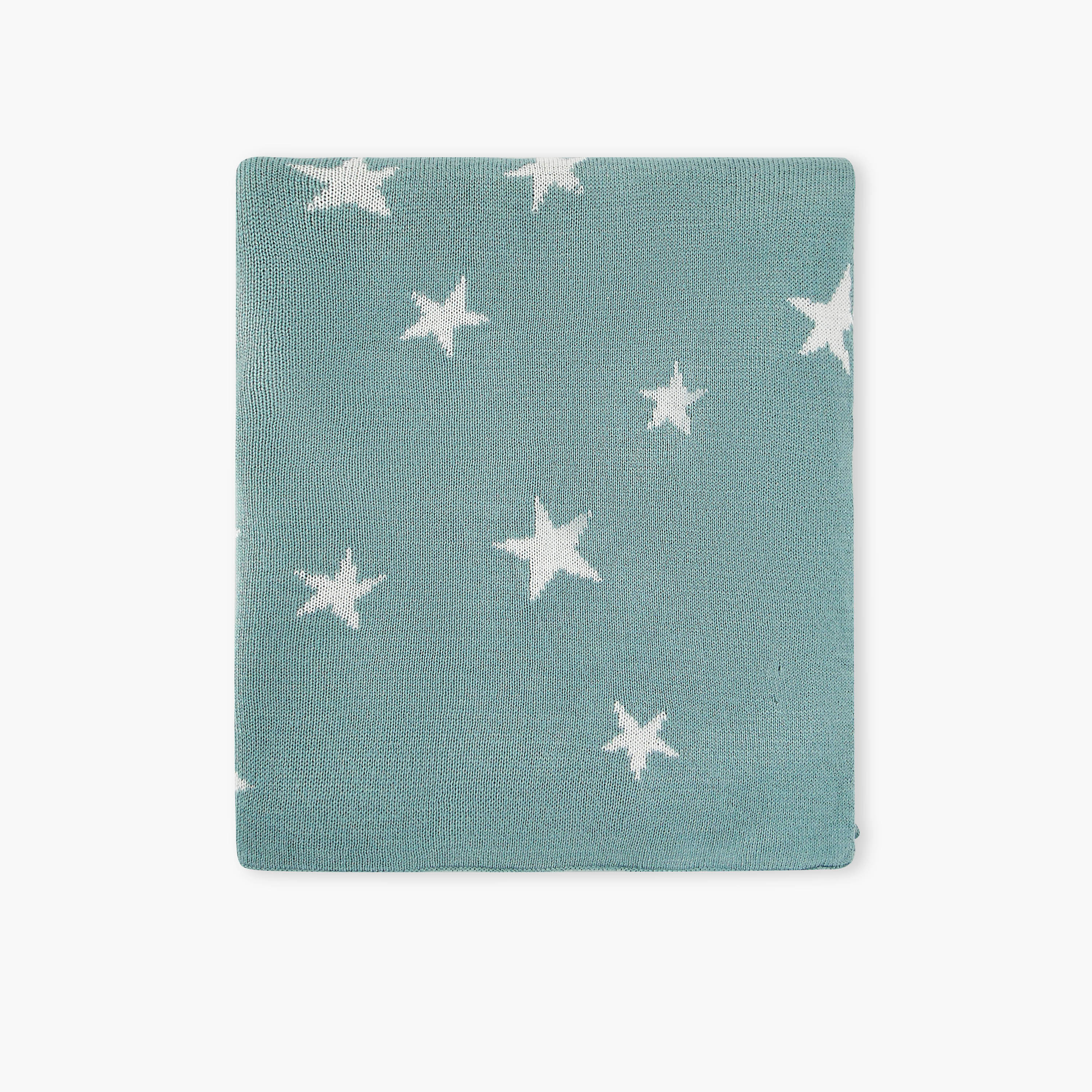 Cambrass All-Over Star Print Bamboo Baby Blanket - 80x100 cm-baby-nursery-blanketsandswaddles-blanketsandquilts-image-3