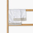 Cambrass 2-Piece Herringbone Trim Towel Set - 25x35 cm-baby-bathandcare-towels-image-1