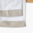 Cambrass 2-Piece Herringbone Trim Towel Set - 25x35 cm-baby-bathandcare-towels-image-4