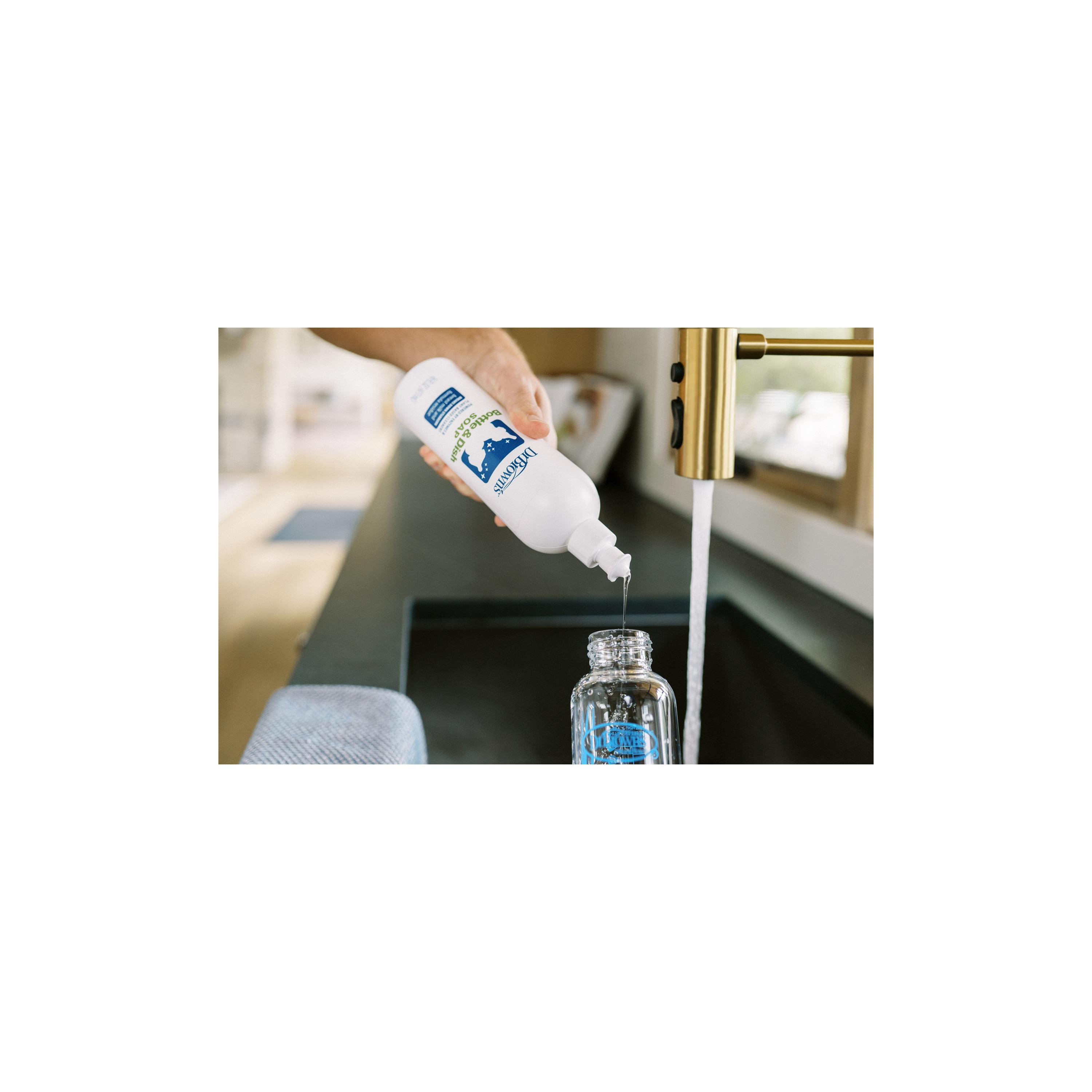 Dr. Brown's Fragrance-Free Bottle & Dish Soap - 473 ml-baby-feeding-cleaningliquids-image-2